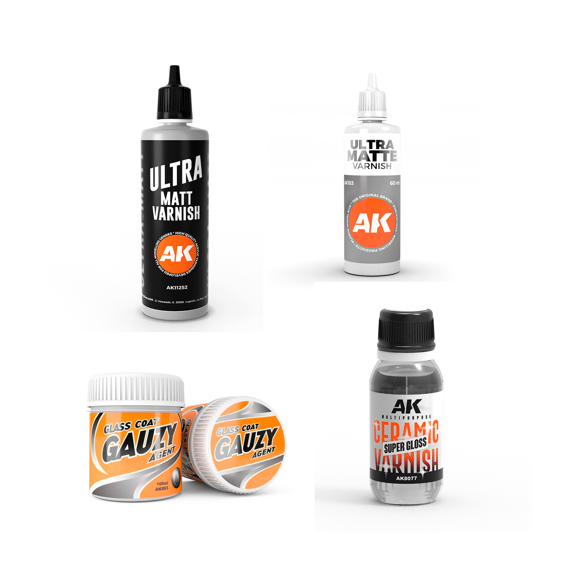 AK Interactive - Auxiliary - Varnishes