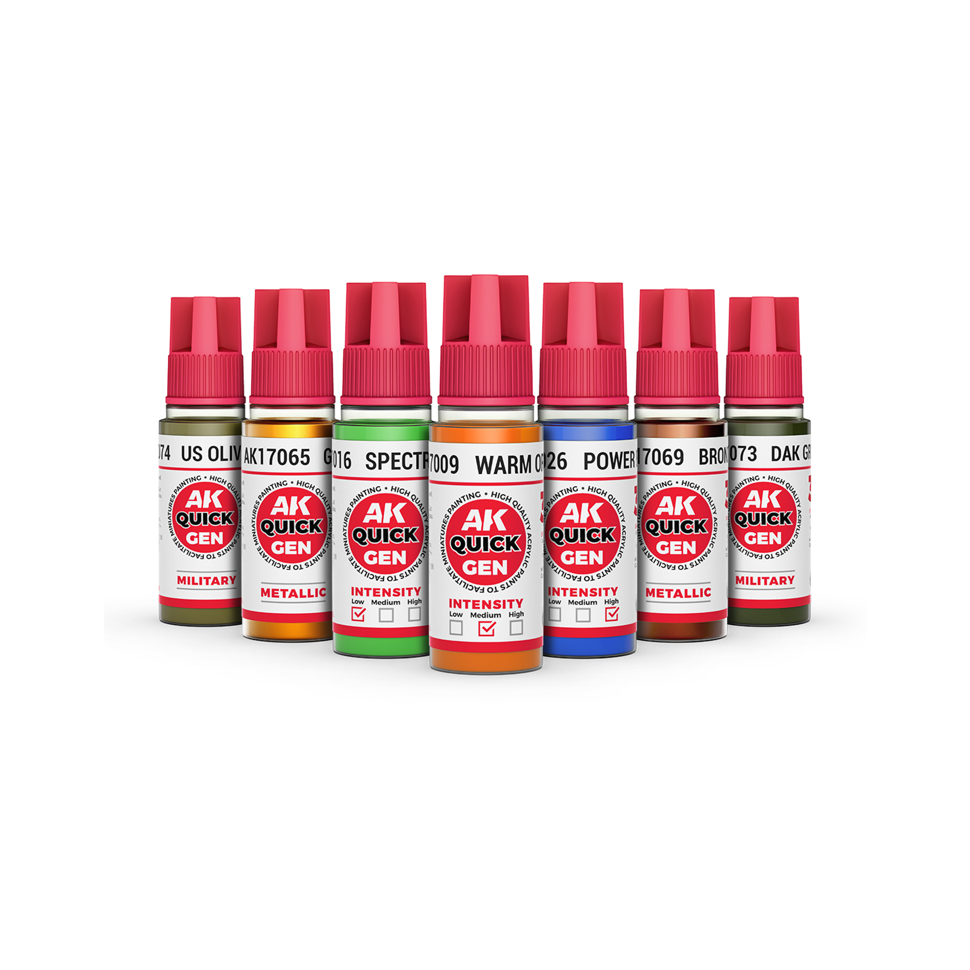 AK Interactive - Paints - Quick Gen Acrylics