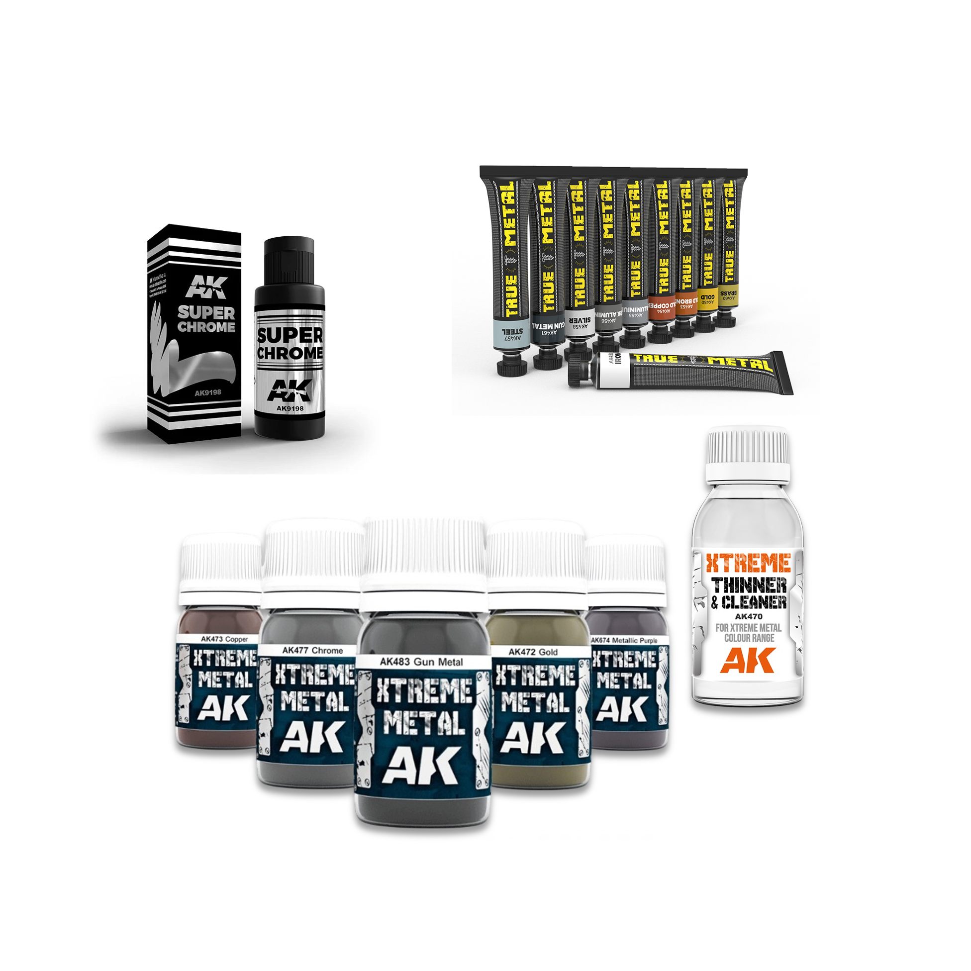 AK Interactive - All Metallics