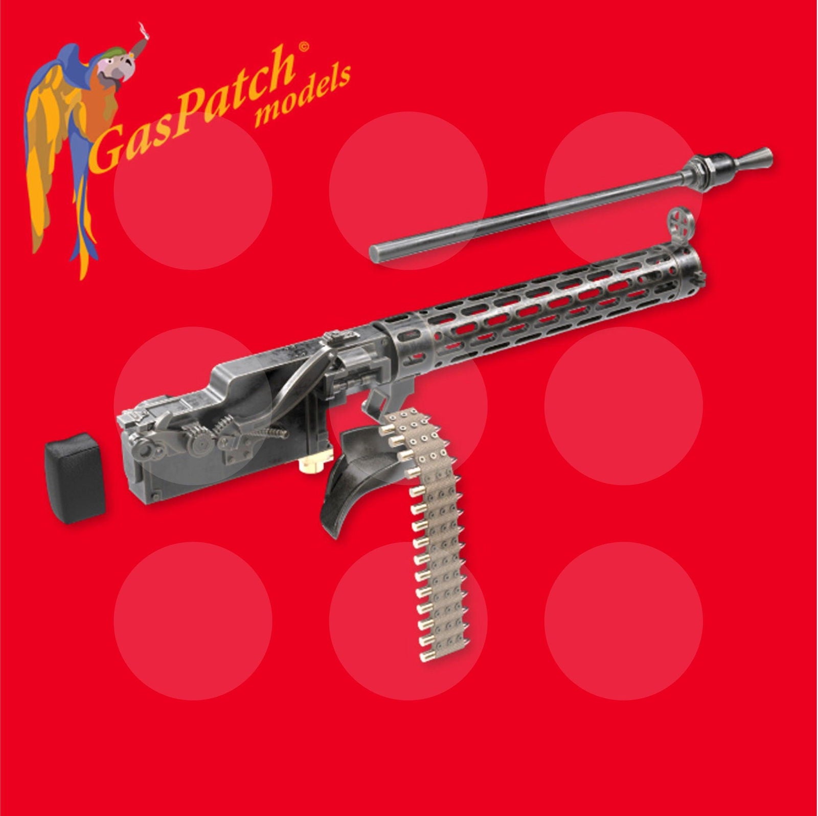 1/32 Spandau LMG 08/15 Extended Loading Handle Fokker Version - Gothaforce