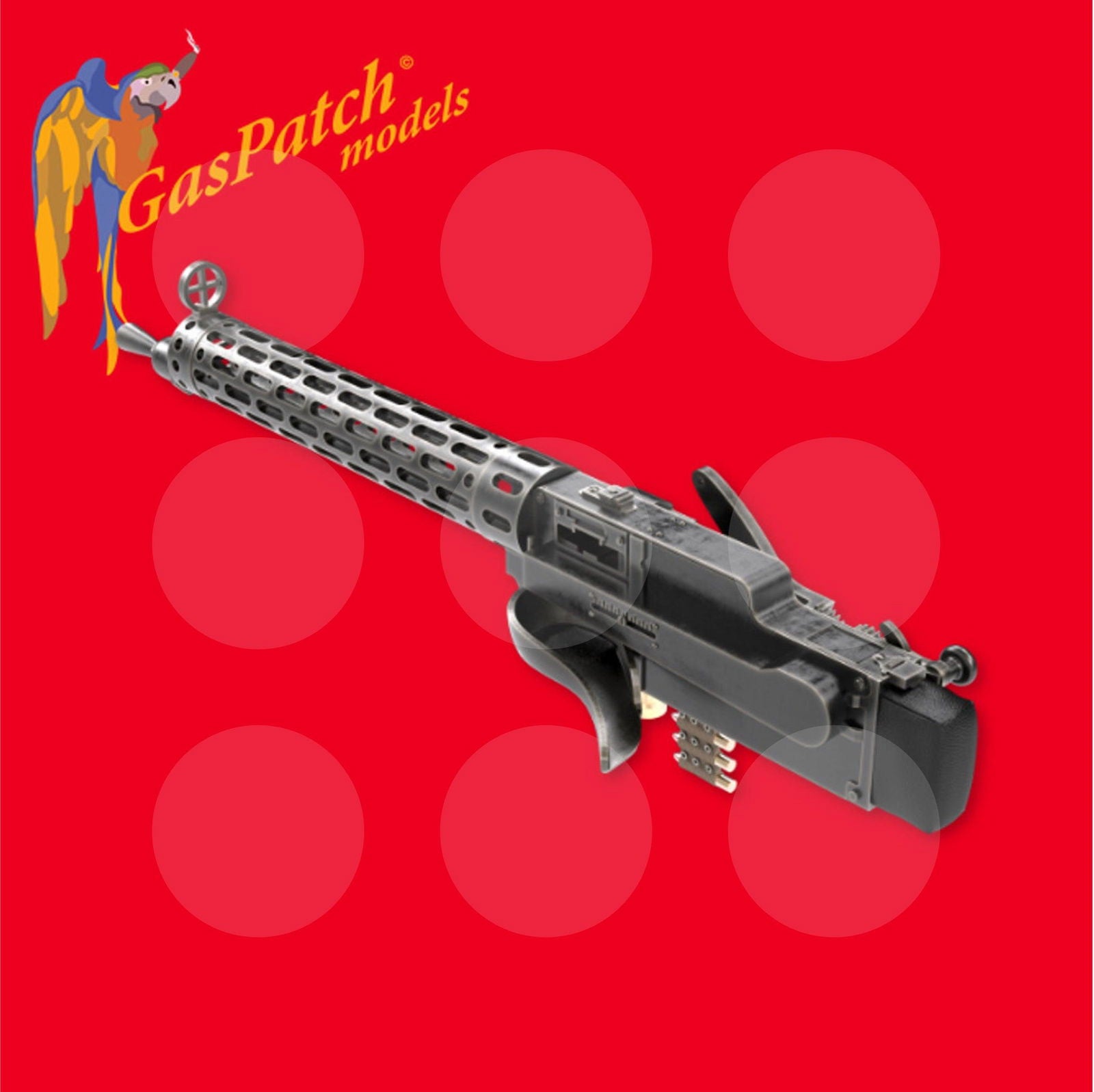 1/48 Spandau LMG 08/15 Extended Loading Handle Fokker Version - Gothaforce