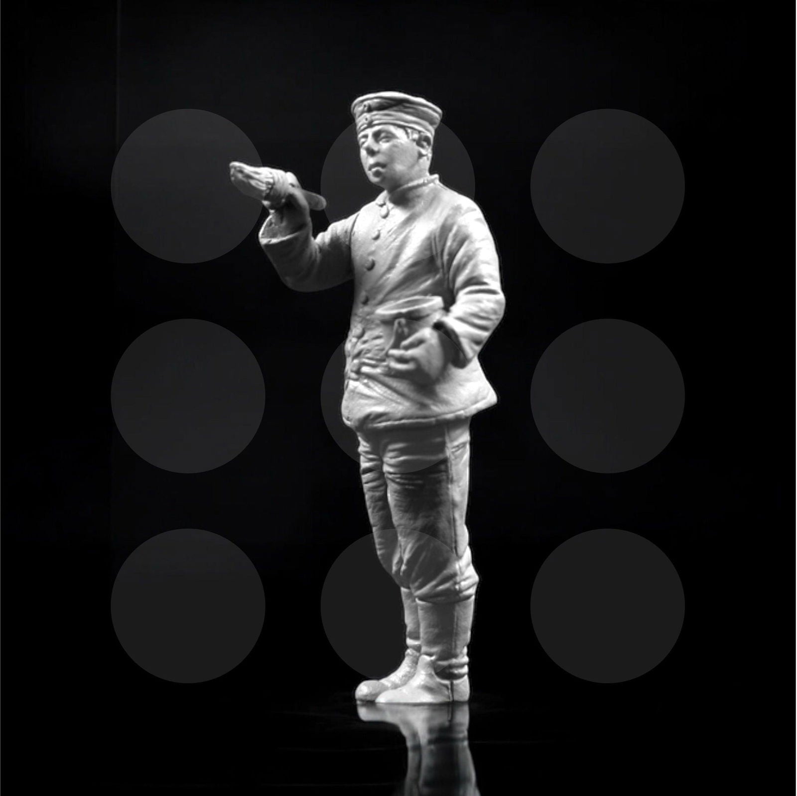 1/32 German mechanic with paintbrush - Gothaforce