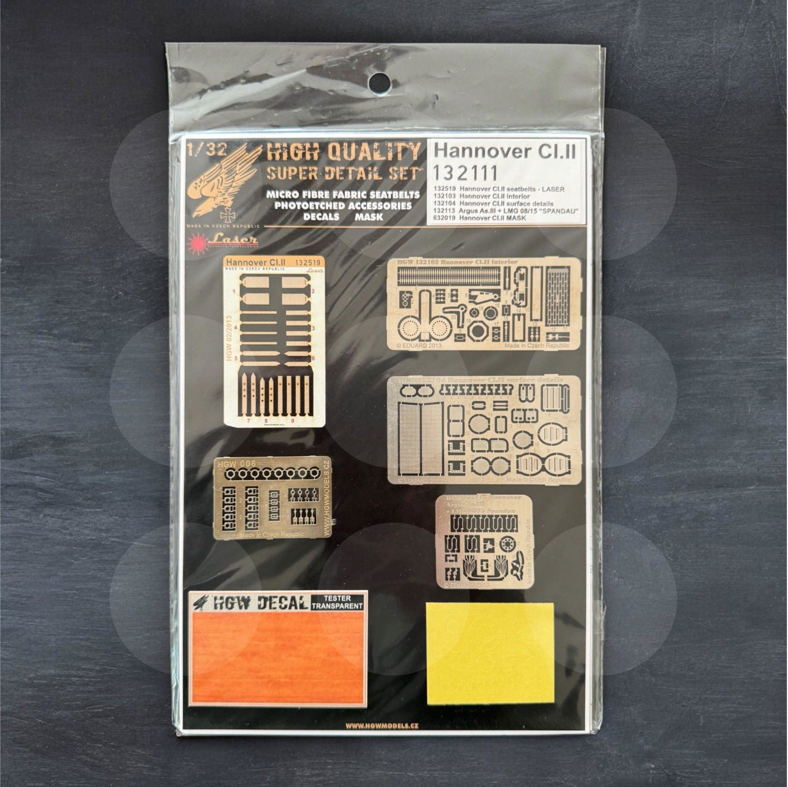 1/32 Super Detail Set Hannover CL.II - Gothaforce