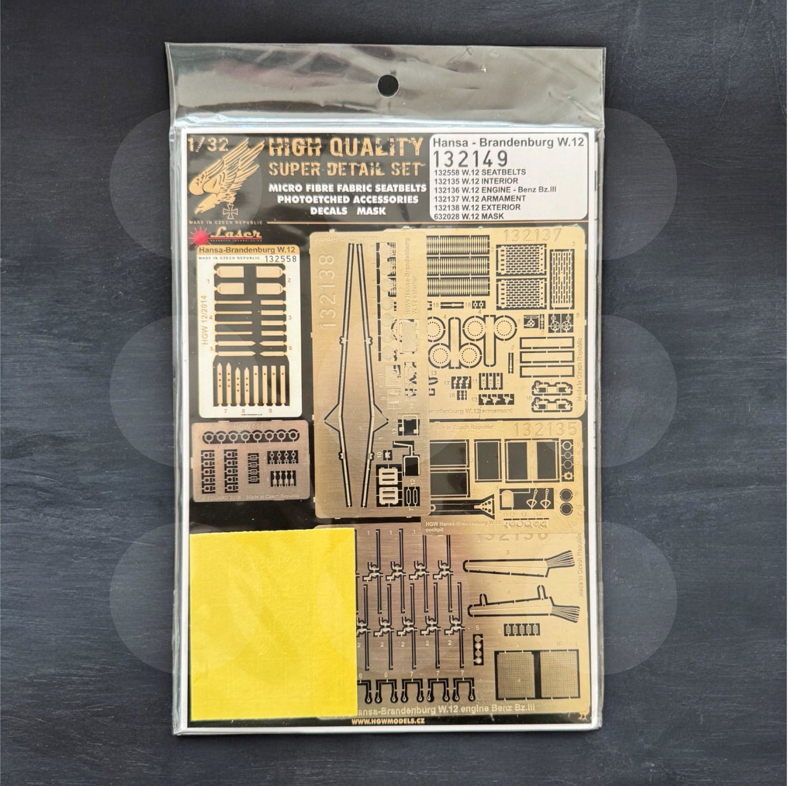 1/32 Super Detail Set Hansa Brandenburg W.12 - Gothaforce
