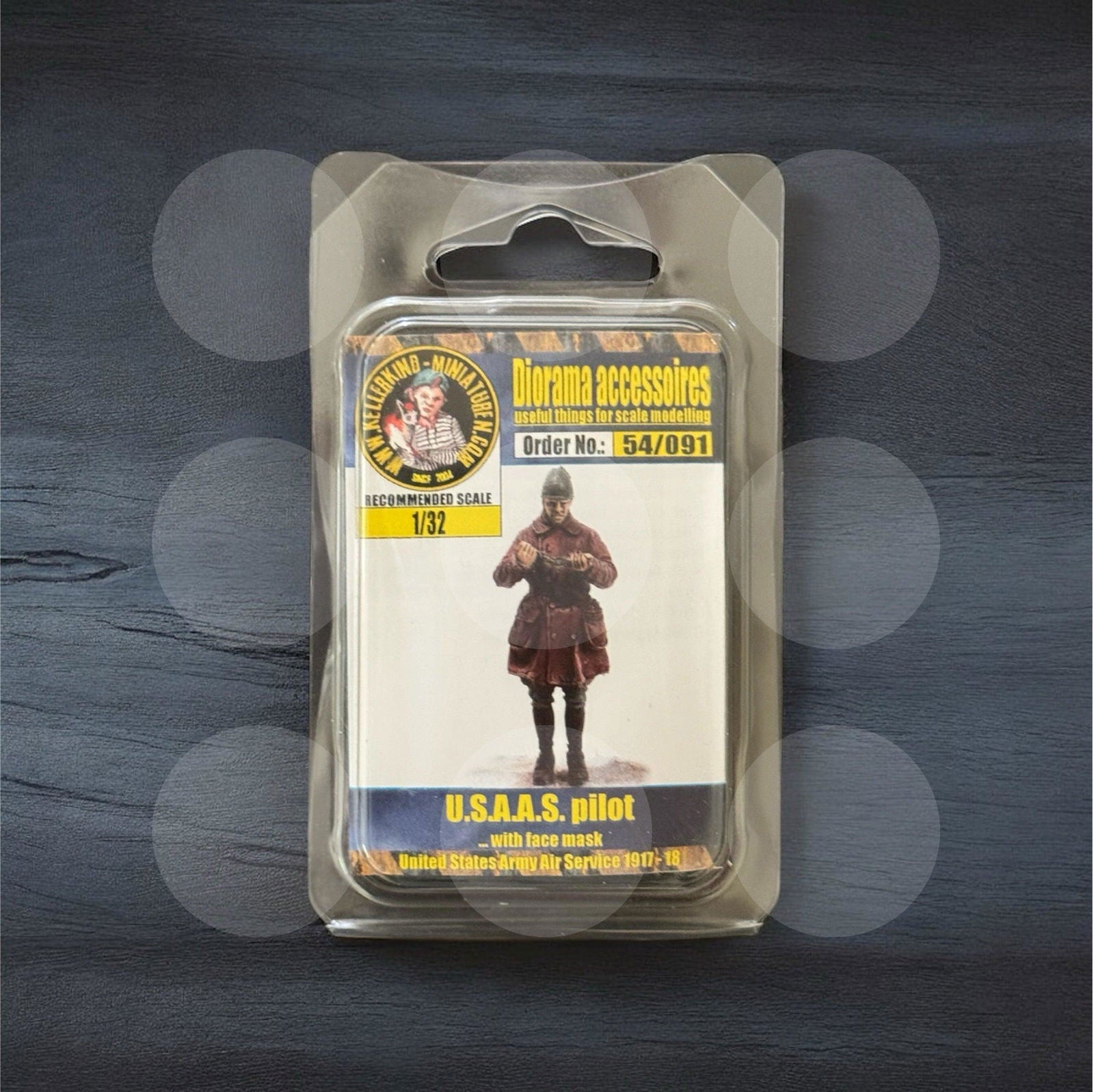 1/32 USAAS pilot with face mask - Gothaforce