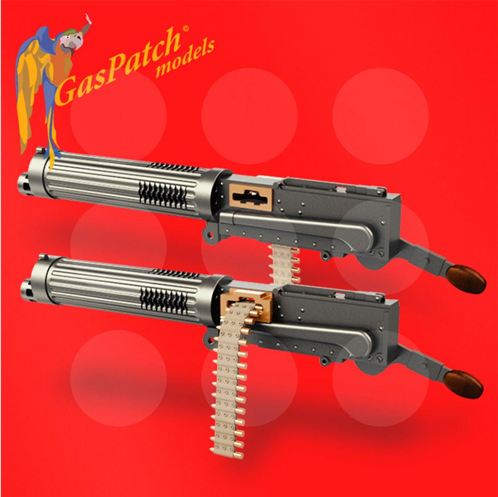 1/48 Vickers Hyland Type E Standard & Reverse Ammo Feed - Gothaforce