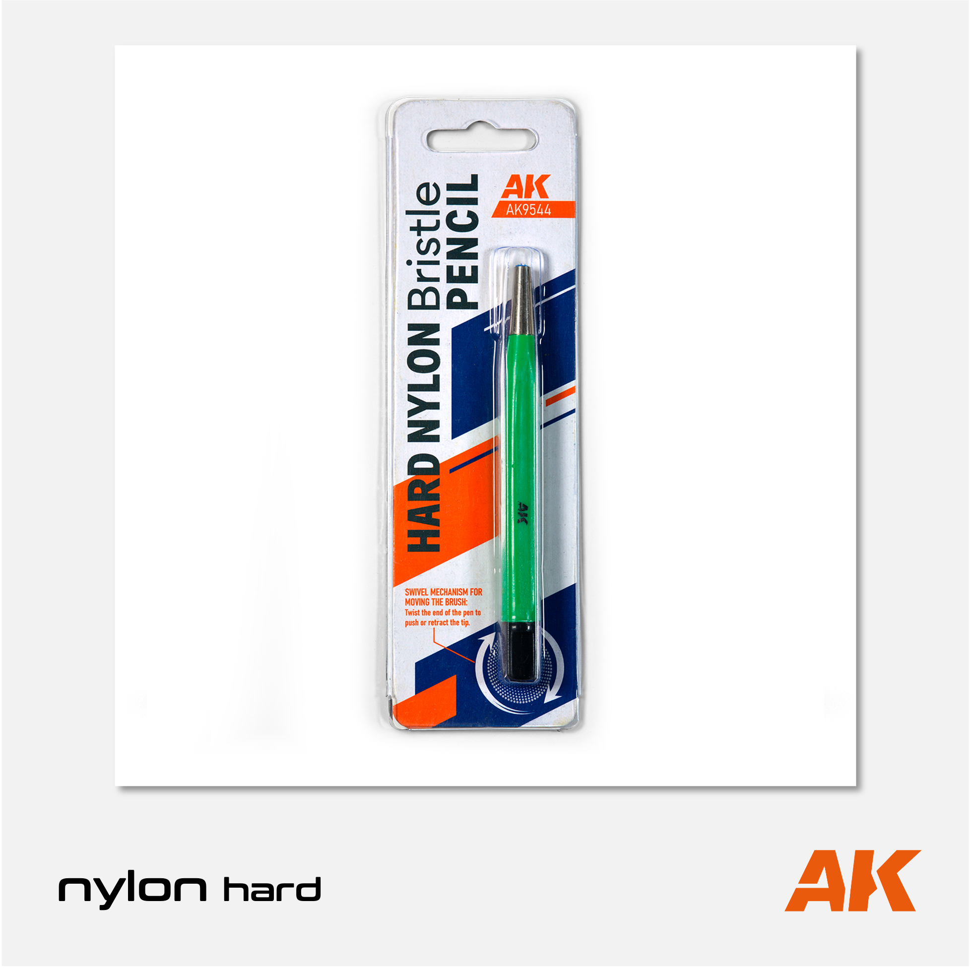AK Interactive - Hard Nylon Bristle Pencil - AK9544 - Gothaforce