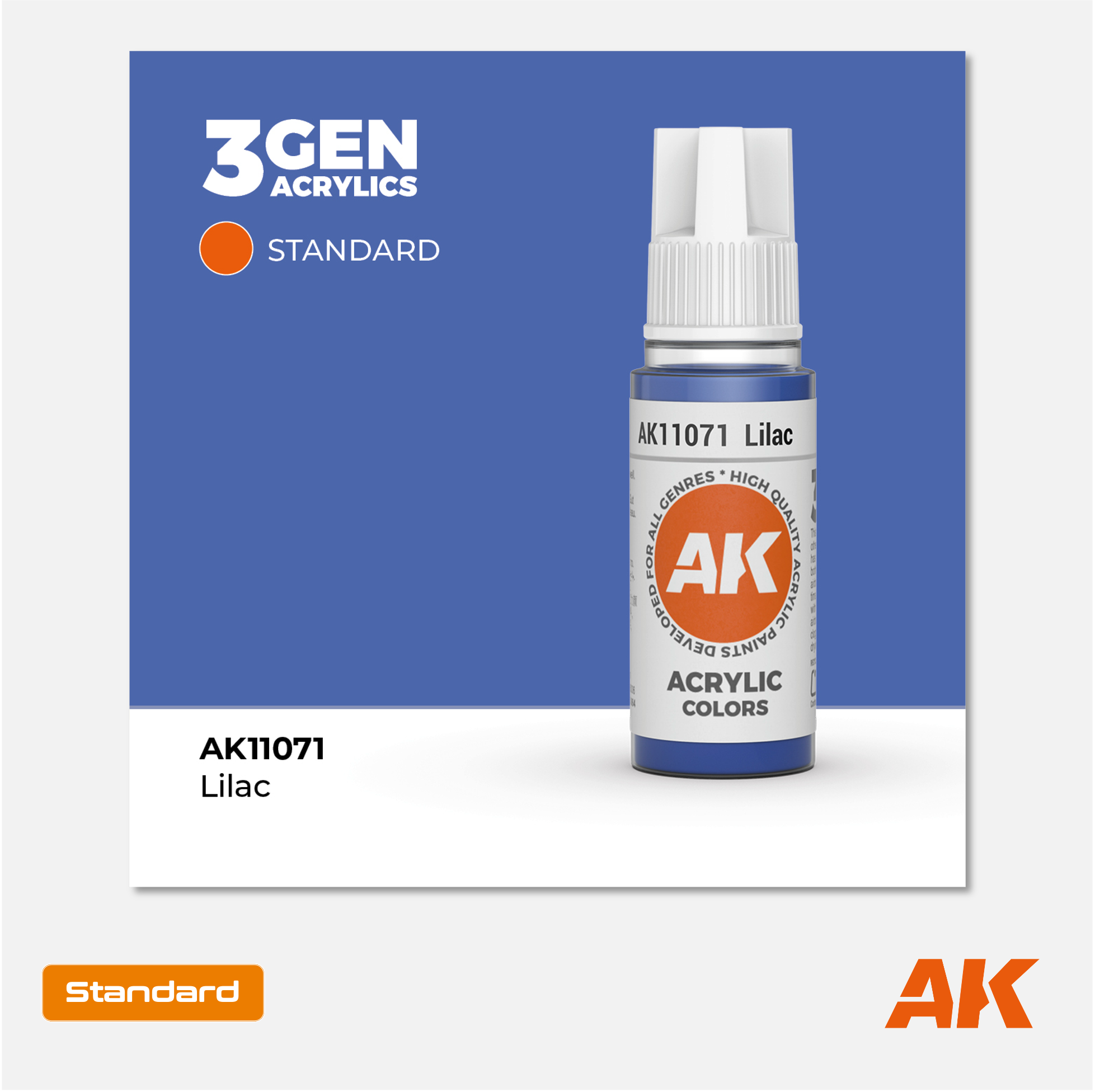 AK Interactive - 3Gen Acrylics Paint - Lilac - AK11071 - Gothaforce