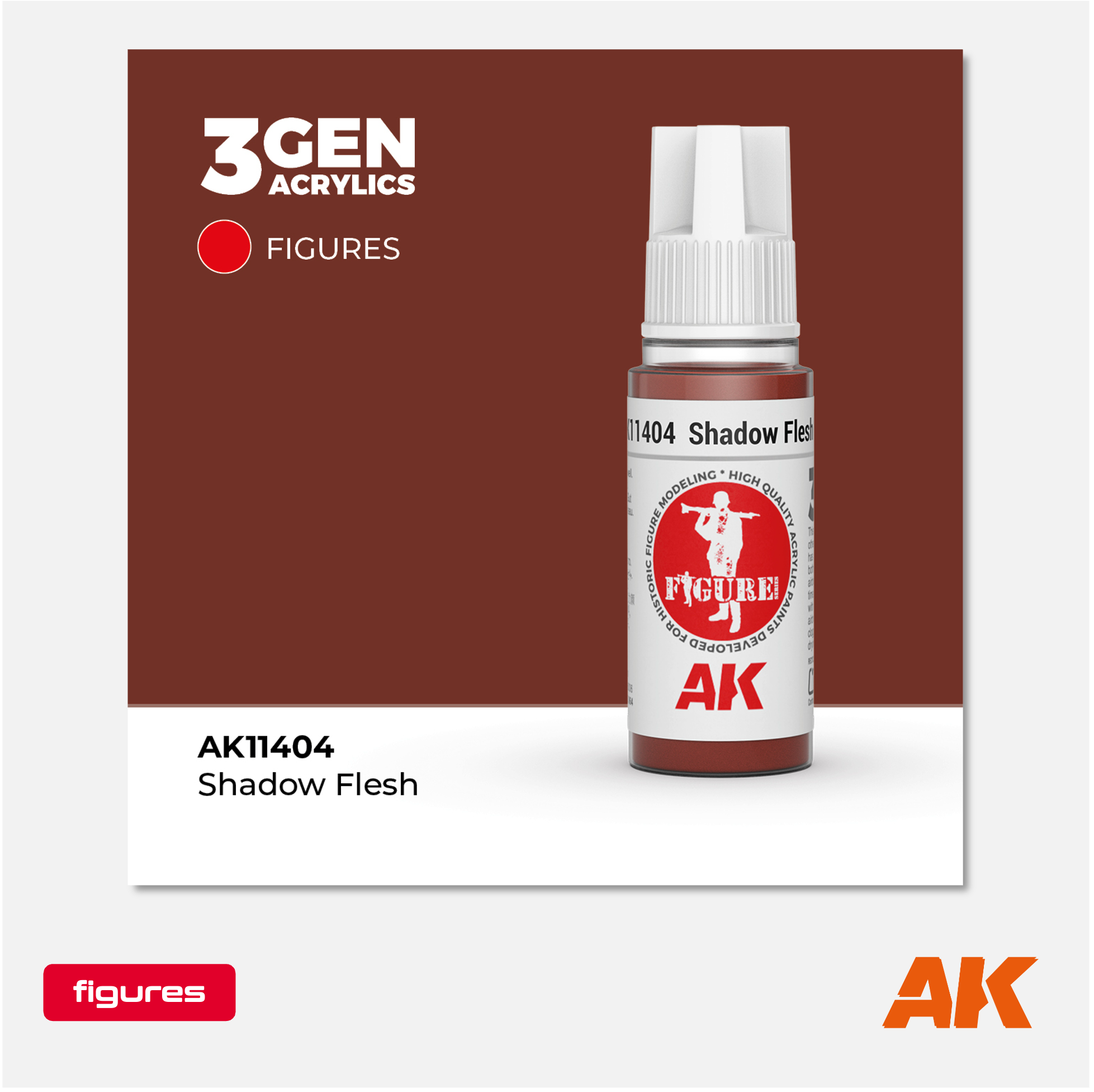 AK 3Gen Acrylics - Shadow Flesh