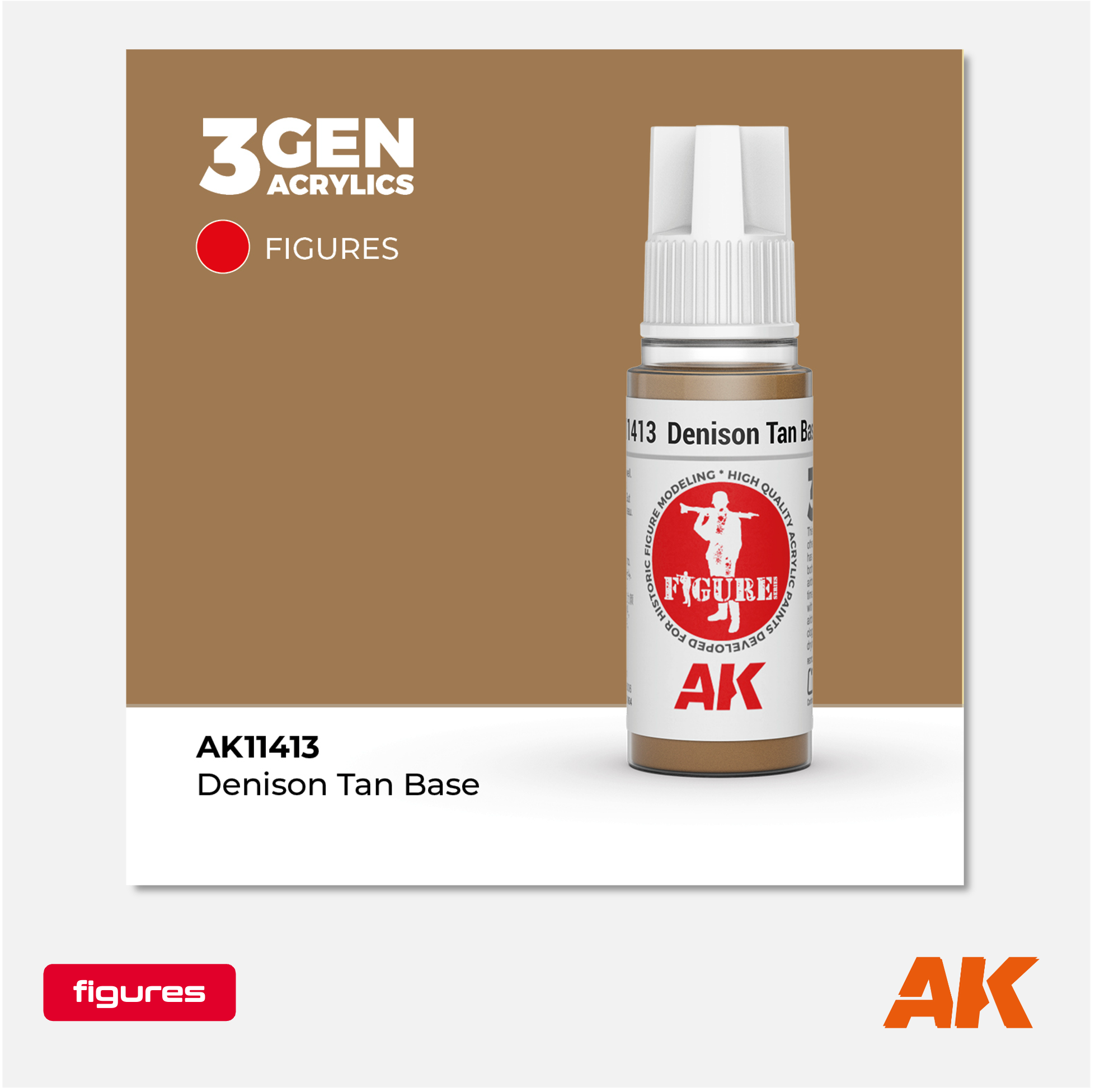 AK 3Gen Acrylics - Denison Tan Base