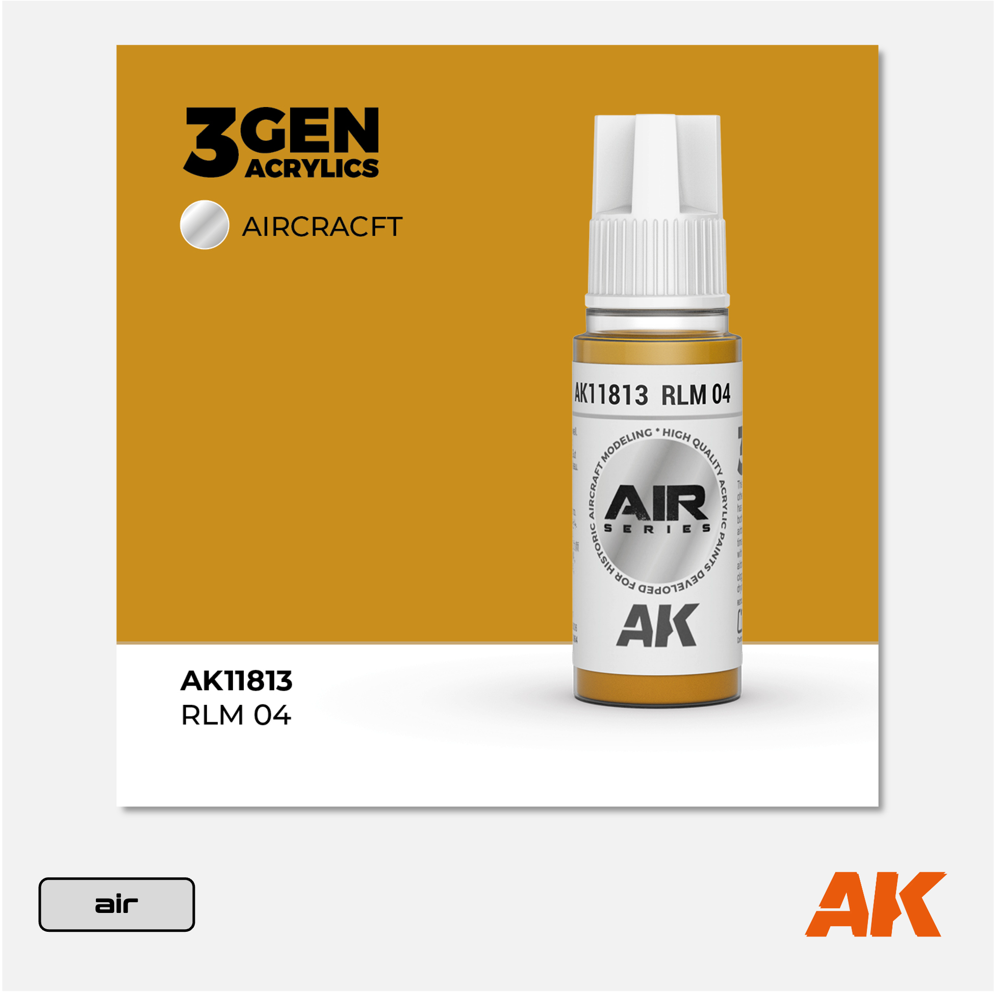 AK 3Gen Acrylics - RLM 04