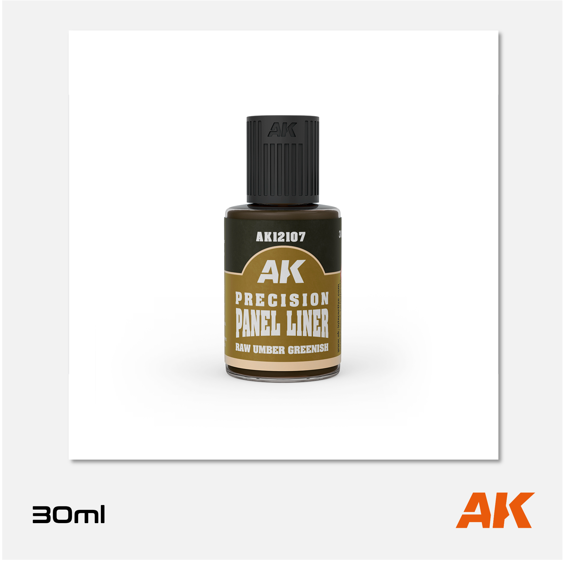 AK Precision Panel Liner - Raw Umber Greenish