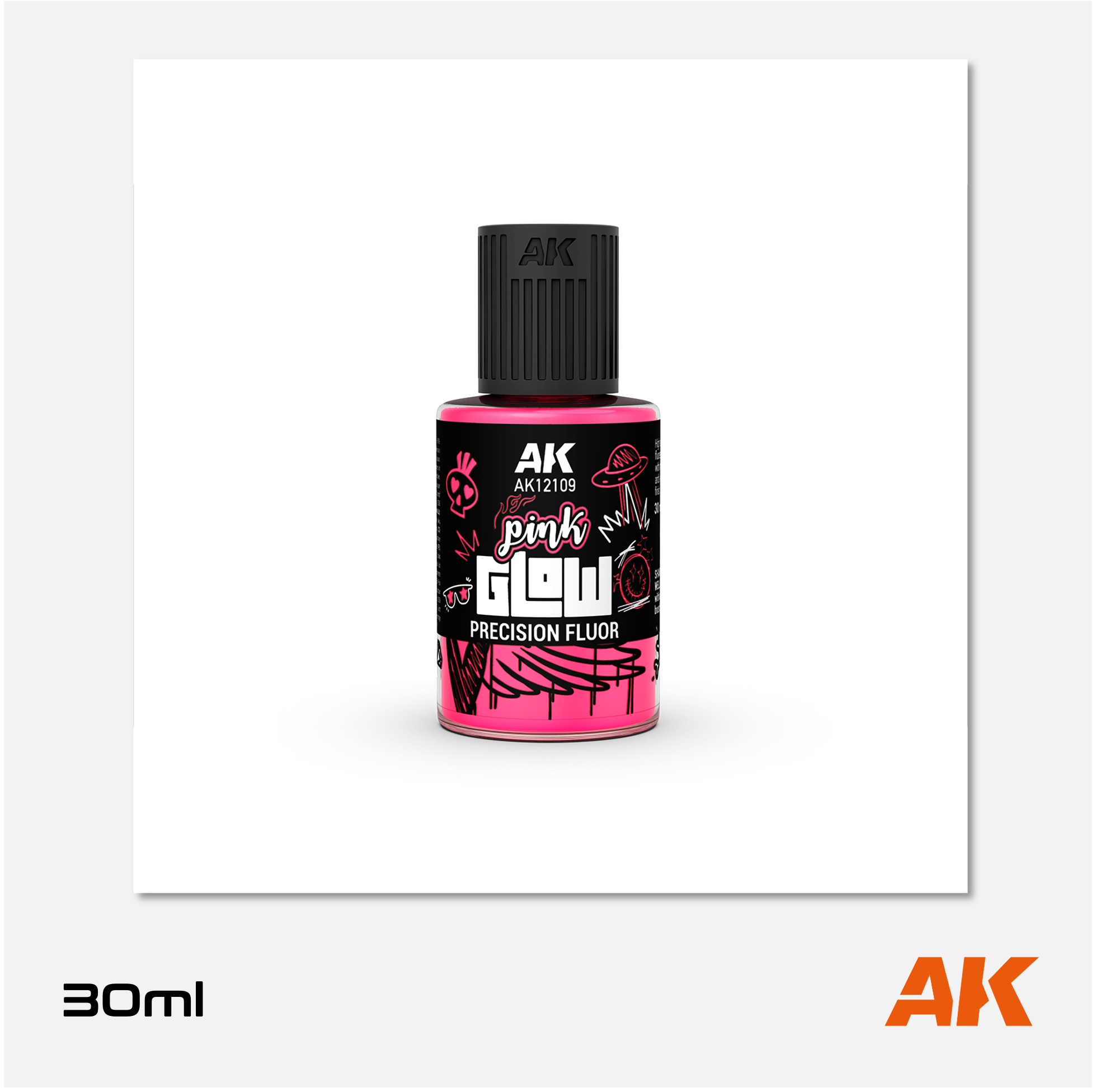 AK Glow Precision Fluor - Pink
