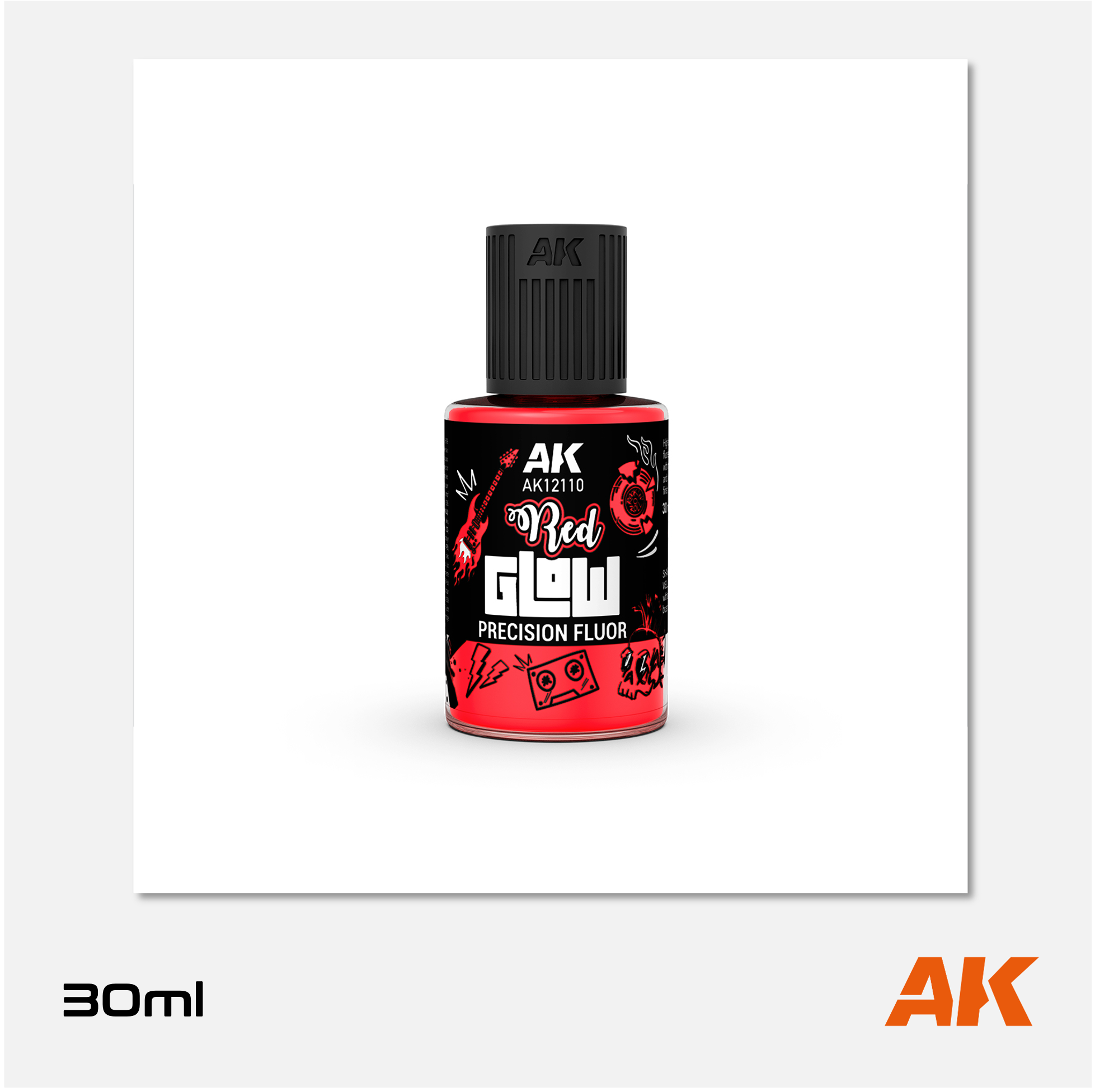 AK Glow Precision Fluor - Red