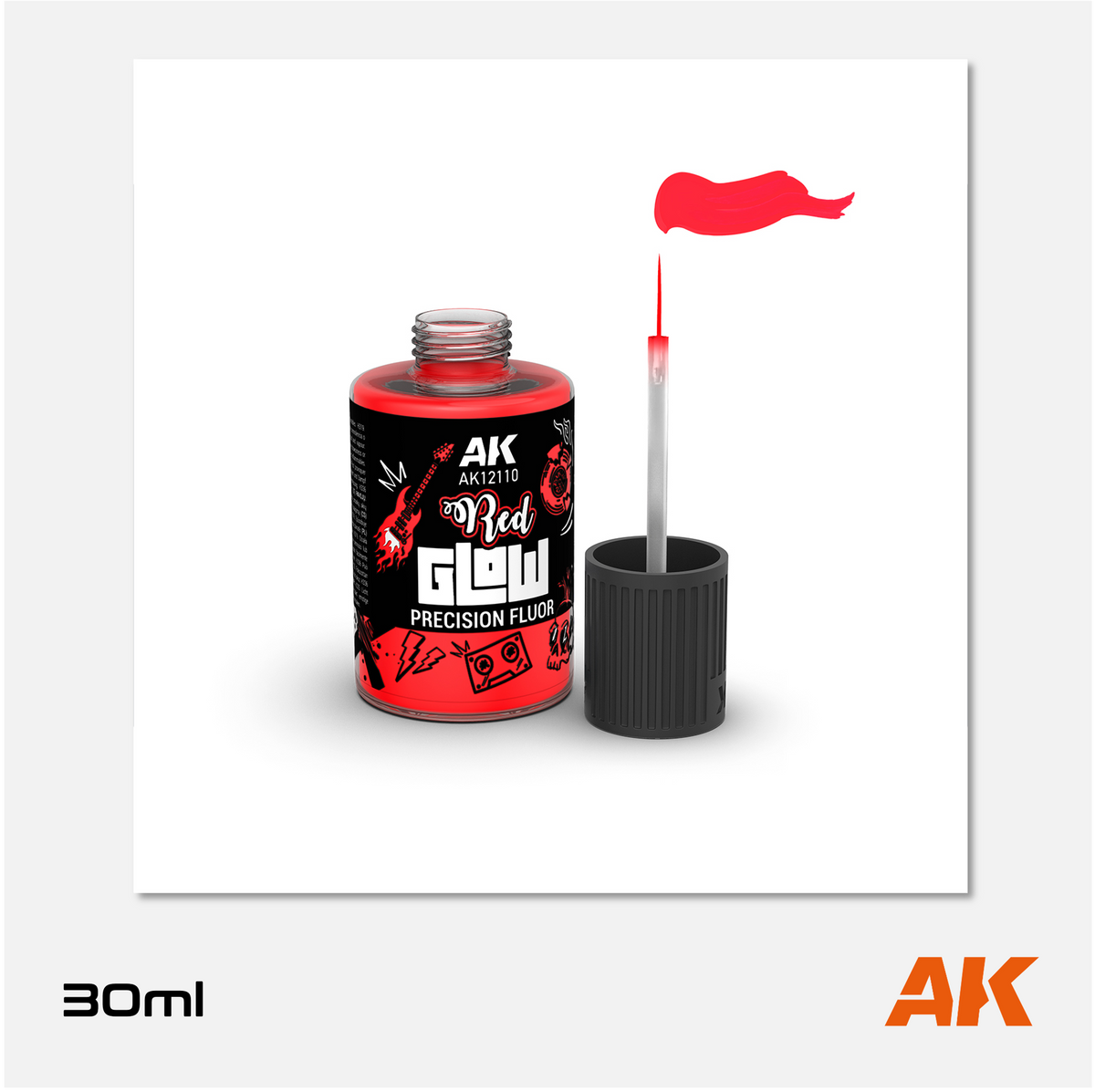 AK Glow Precision Fluor - Red