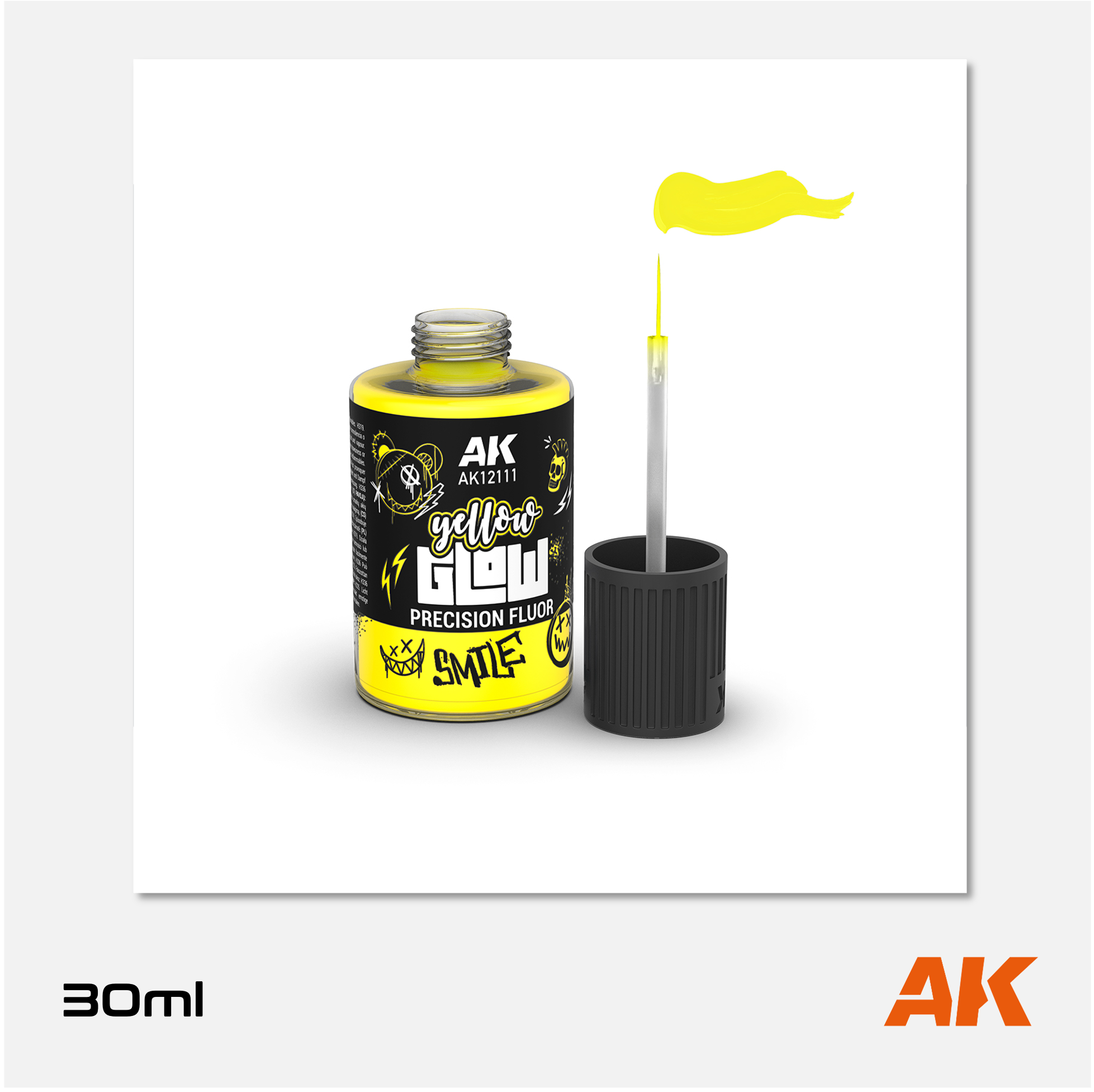 AK Glow Precision Fluor - Yellow