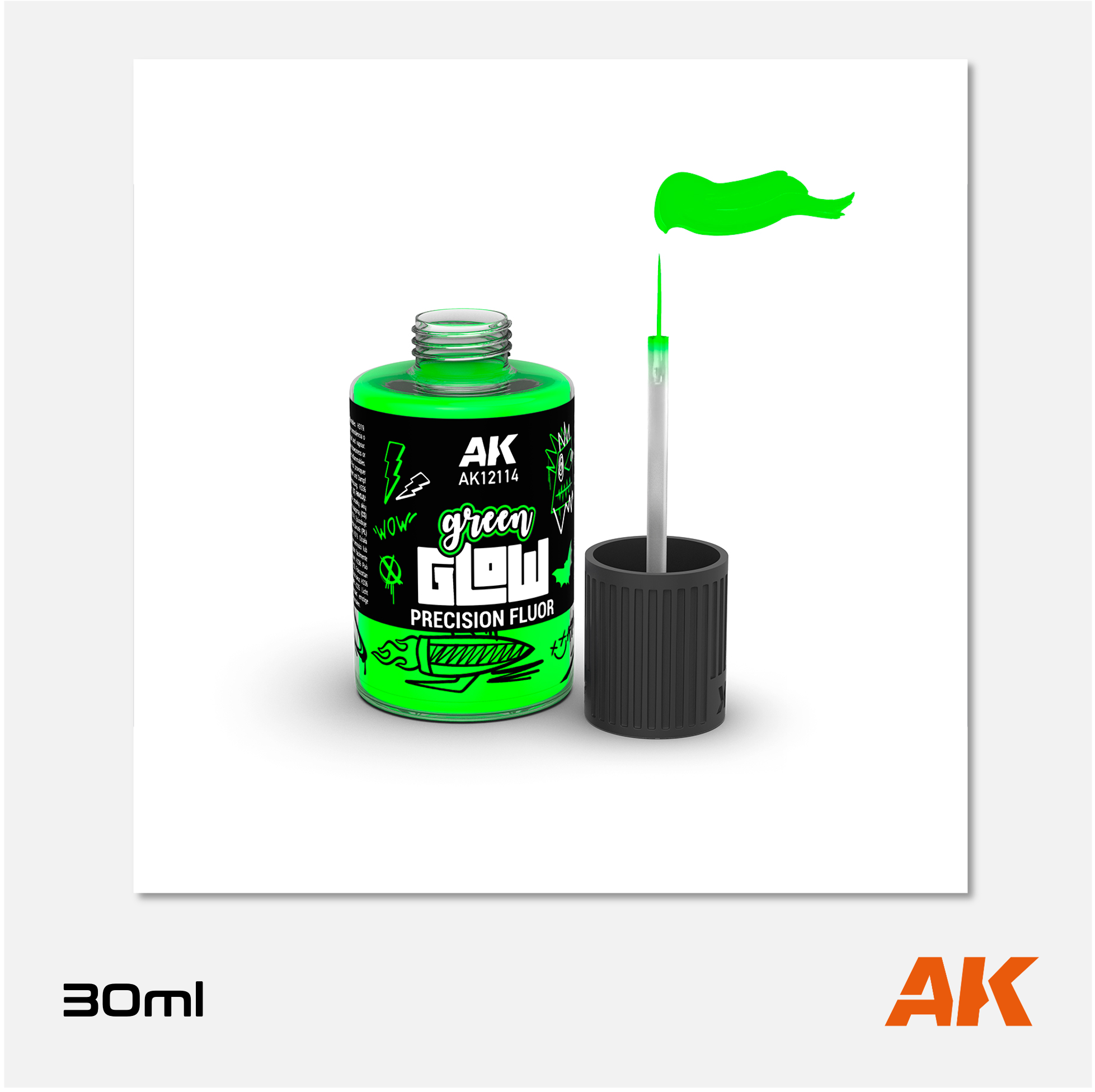 AK Glow Precision Fluor - Green
