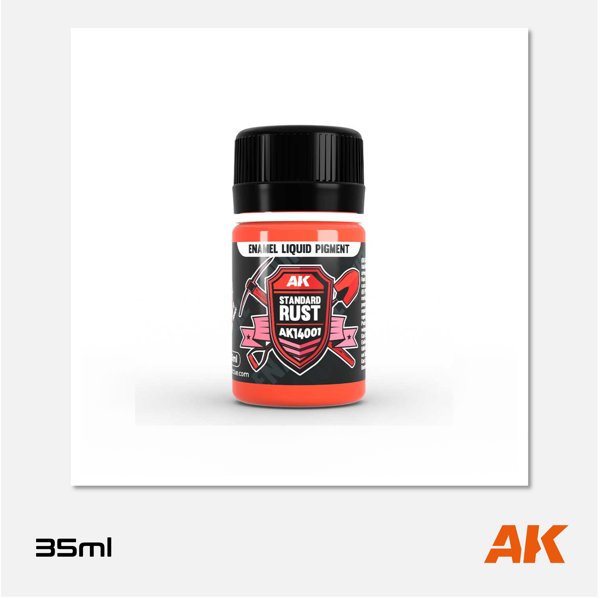 AK Enamel Liquid Pigment - Standard Rust