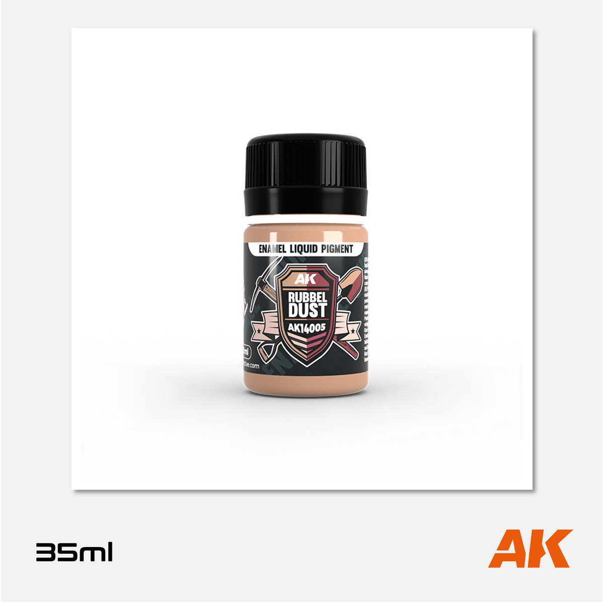 AK Enamel Liquid Pigment - Rubble Dust