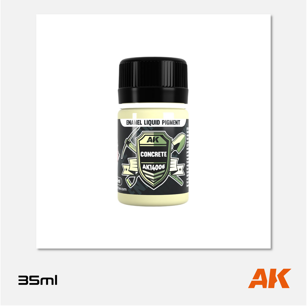 AK Enamel Liquid Pigment - Concrete