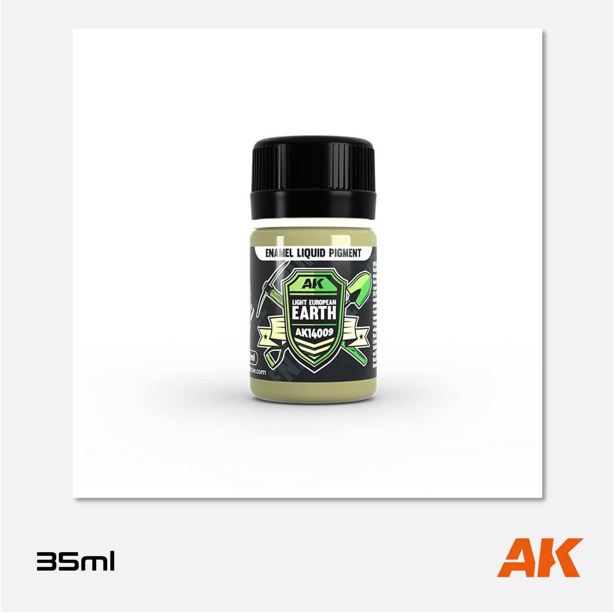 AK Enamel Liquid Pigment - Light European Earth