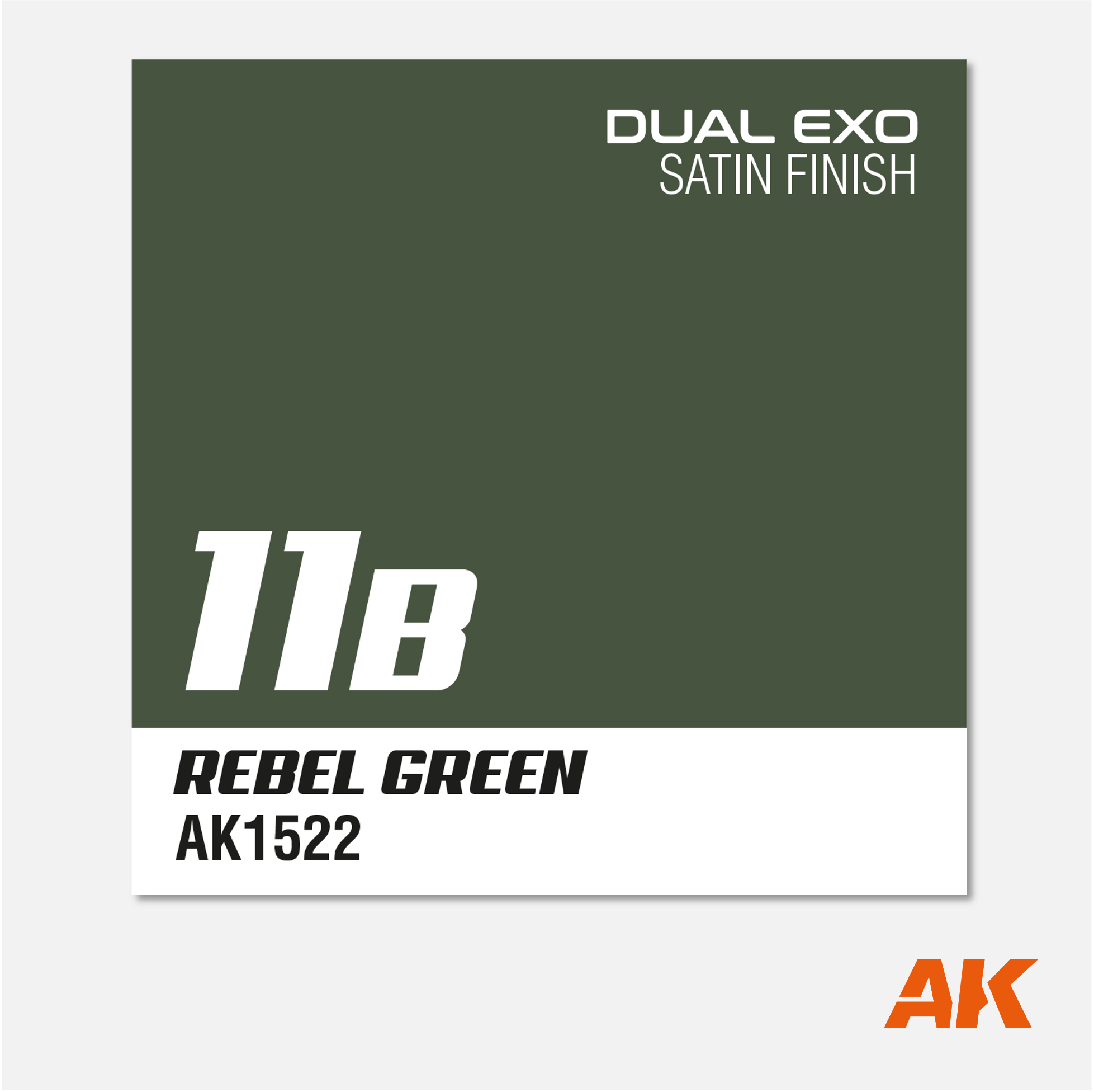 AK Interactive - Dual Exo - 11B Rebel Green - AK1522 - Gothaforce