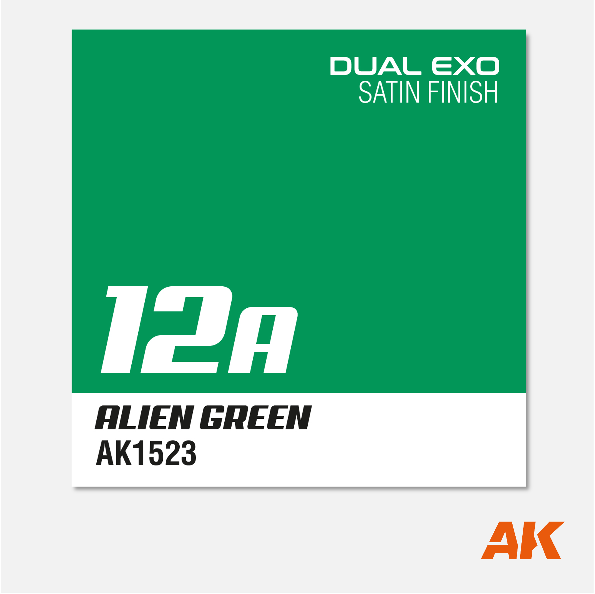 AK Interactive - Dual Exo - 12A Alien Green - AK1523 - Gothaforce