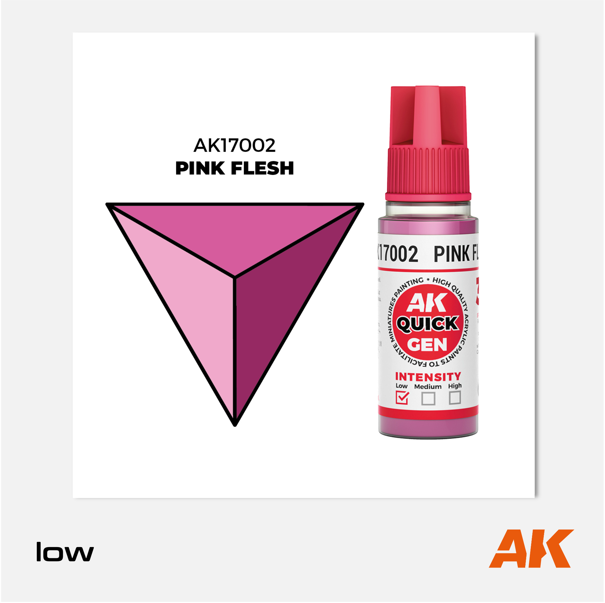 AK Interactive - Quick Gen Acrylics Paint - Pink Flesh - AK17002 - Gothaforce