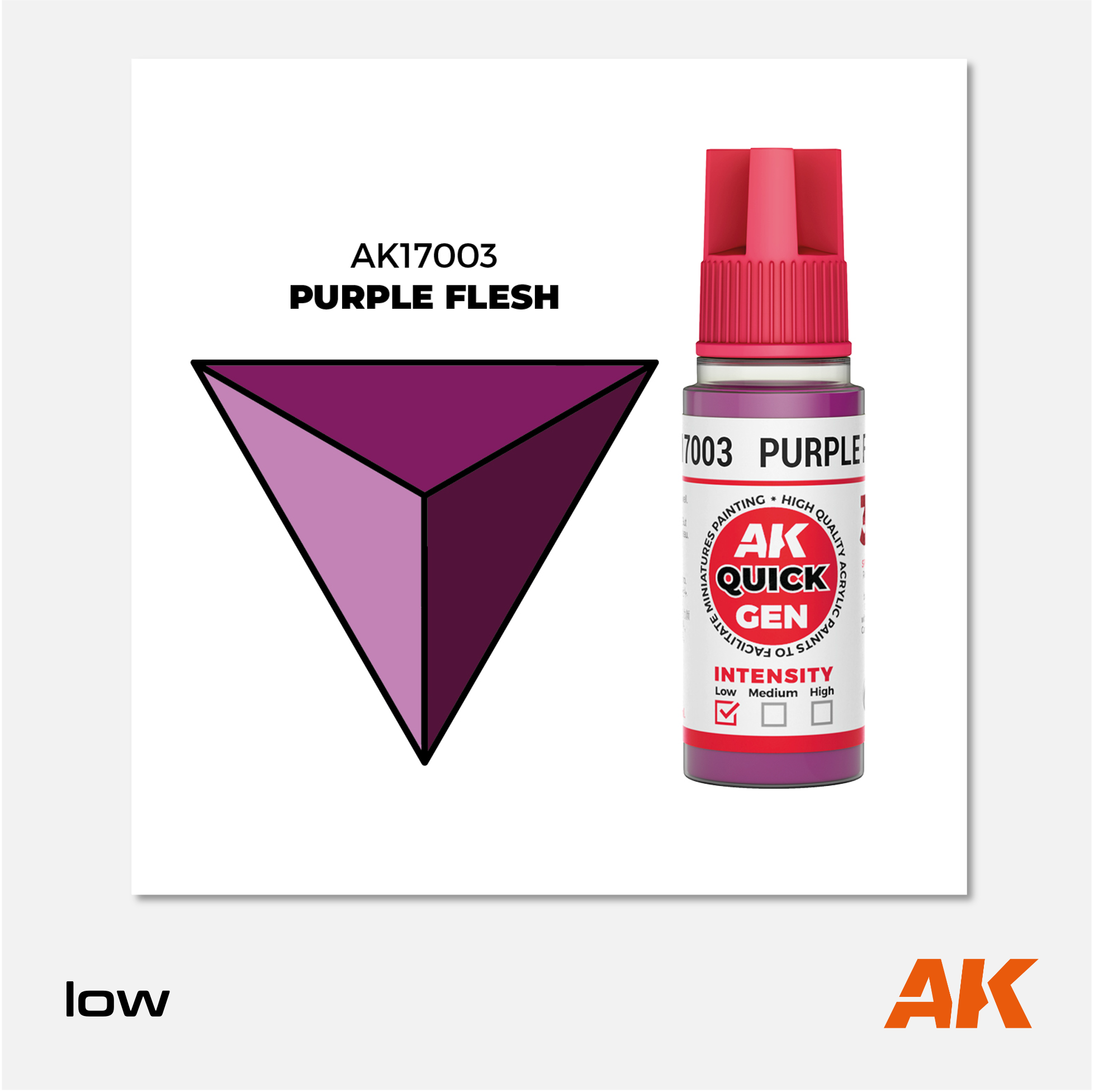 AK Interactive - Quick Gen Acrylics Paint - Purple Flesh - AK17003 - Gothaforce