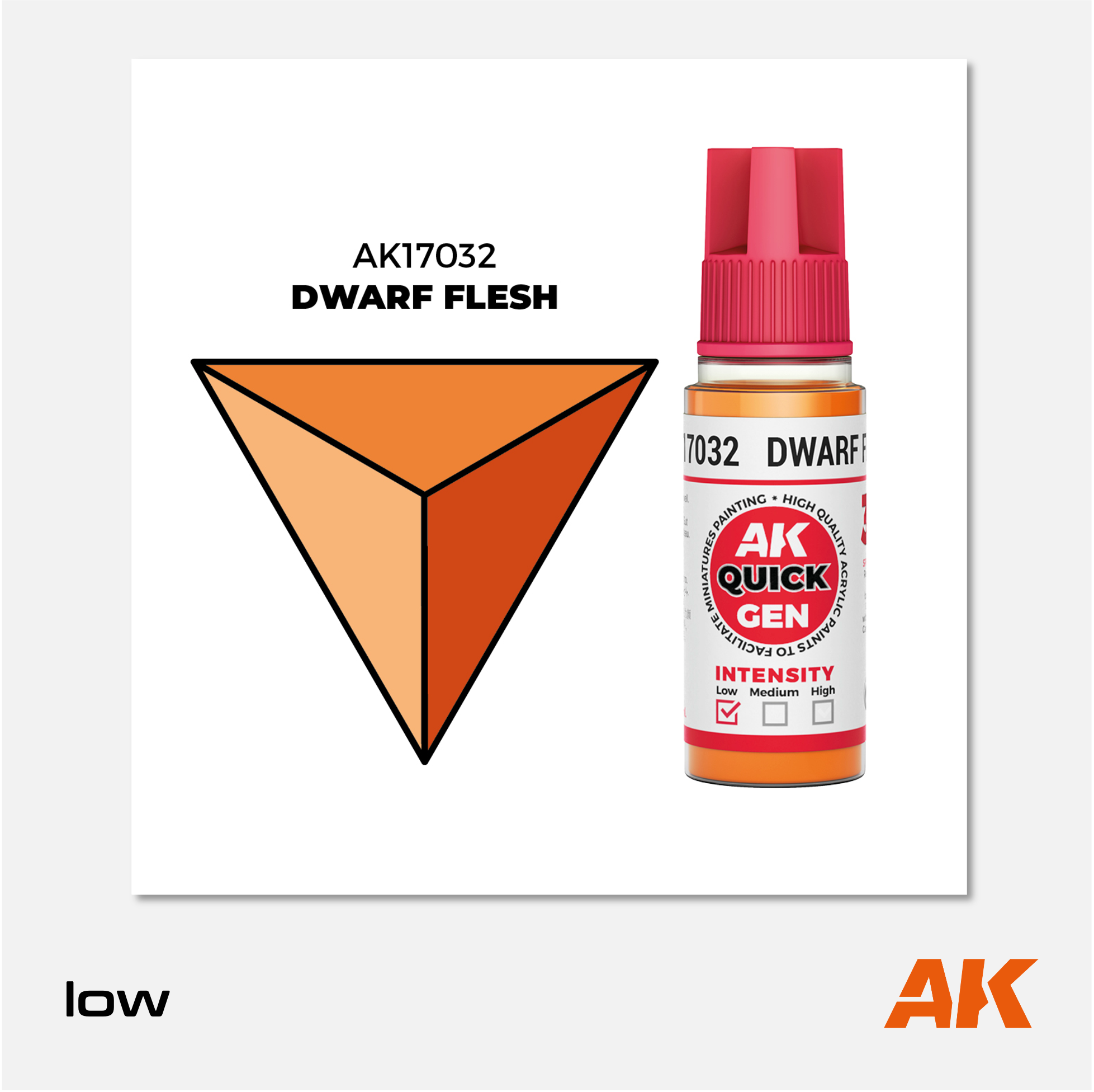 AK Interactive - Quick Gen Acrylics Paint - Dwarf Flesh - AK17032 - Gothaforce