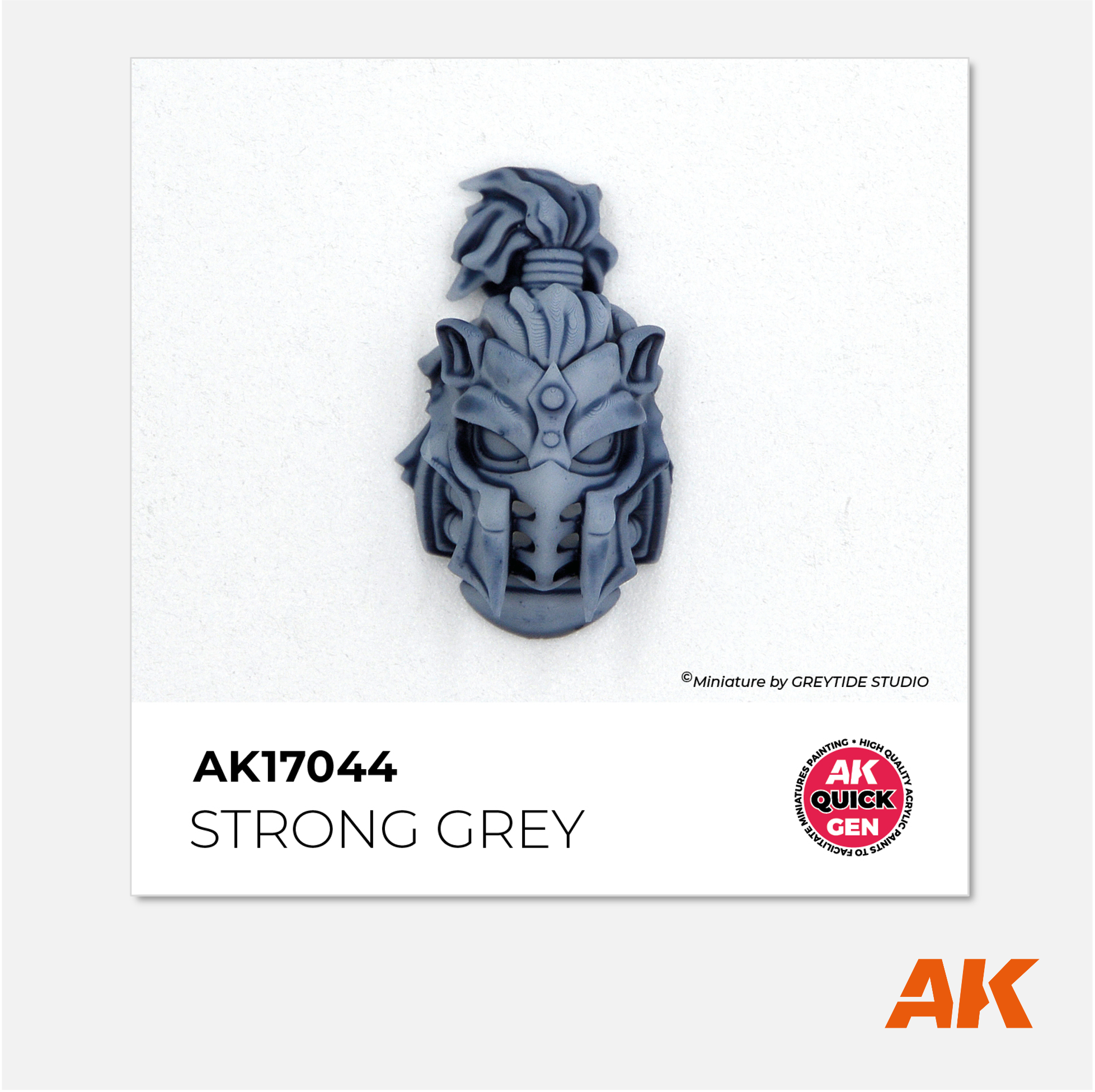 AK Interactive - Quick Gen Acrylics Paint - Strong Grey - AK17044 - Gothaforce