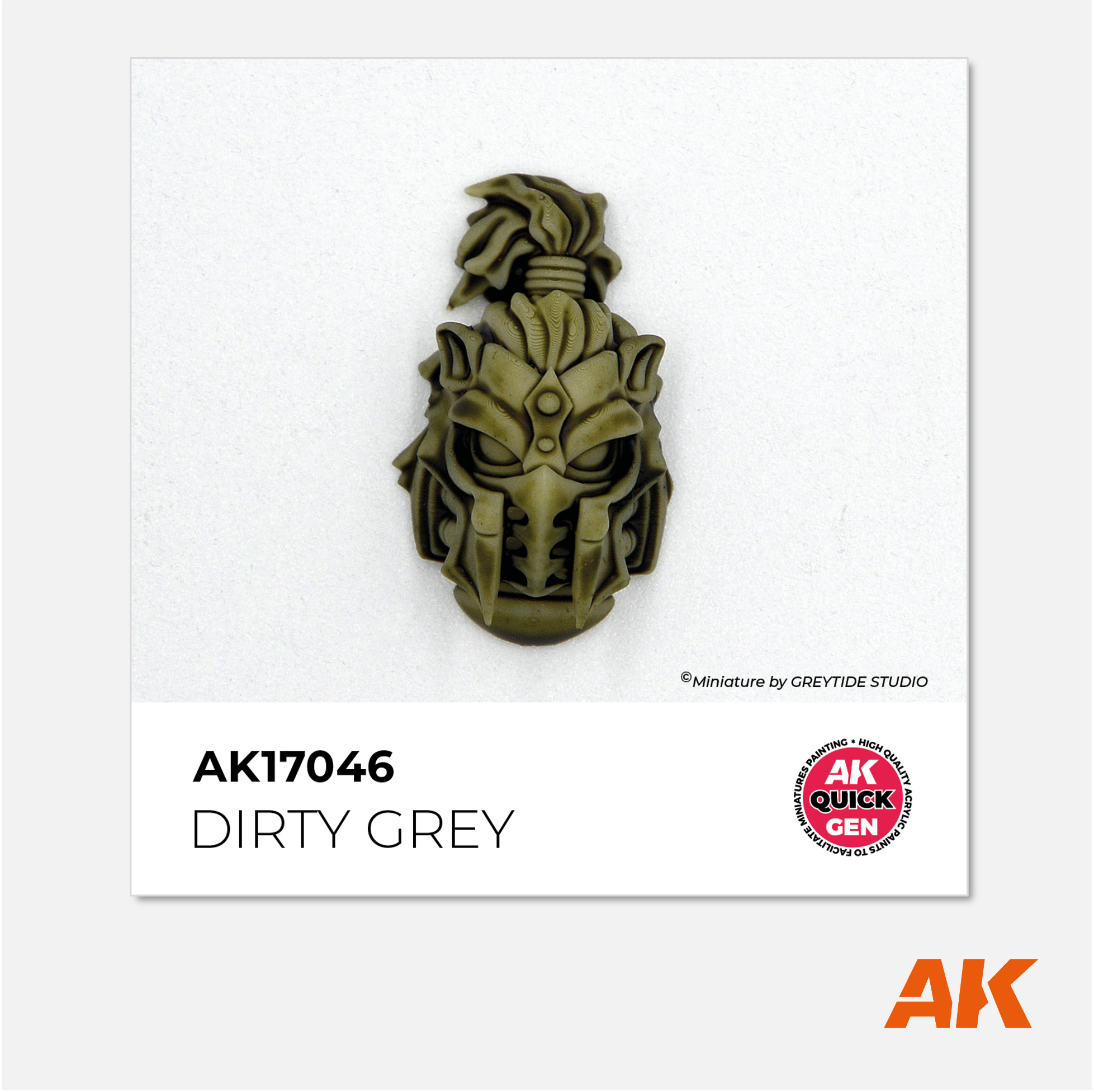 AK Interactive - Quick Gen Acrylics Paint - Dirty Grey - AK17046 - Gothaforce