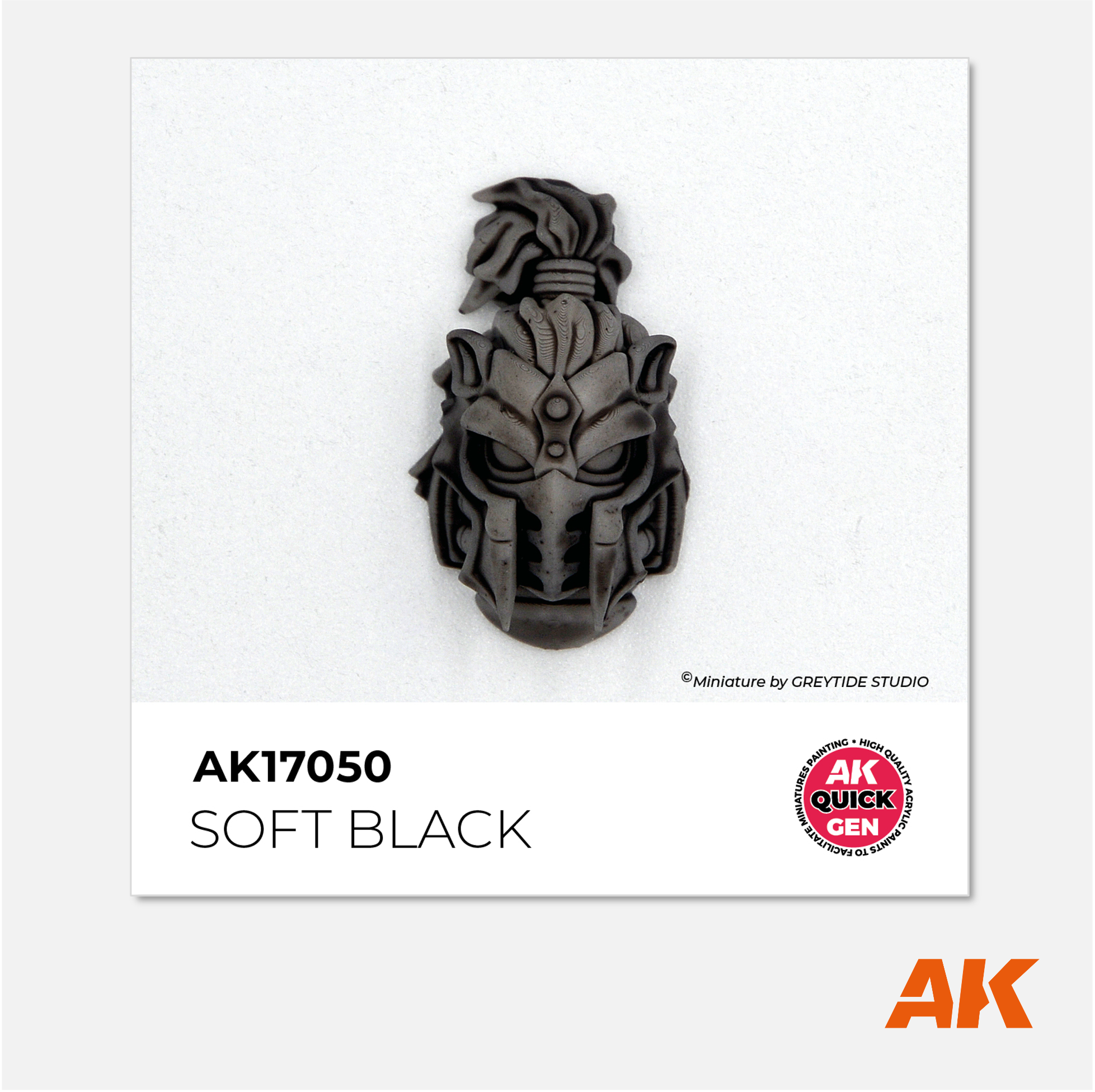 AK Quick Gen Acrylics - Soft Black