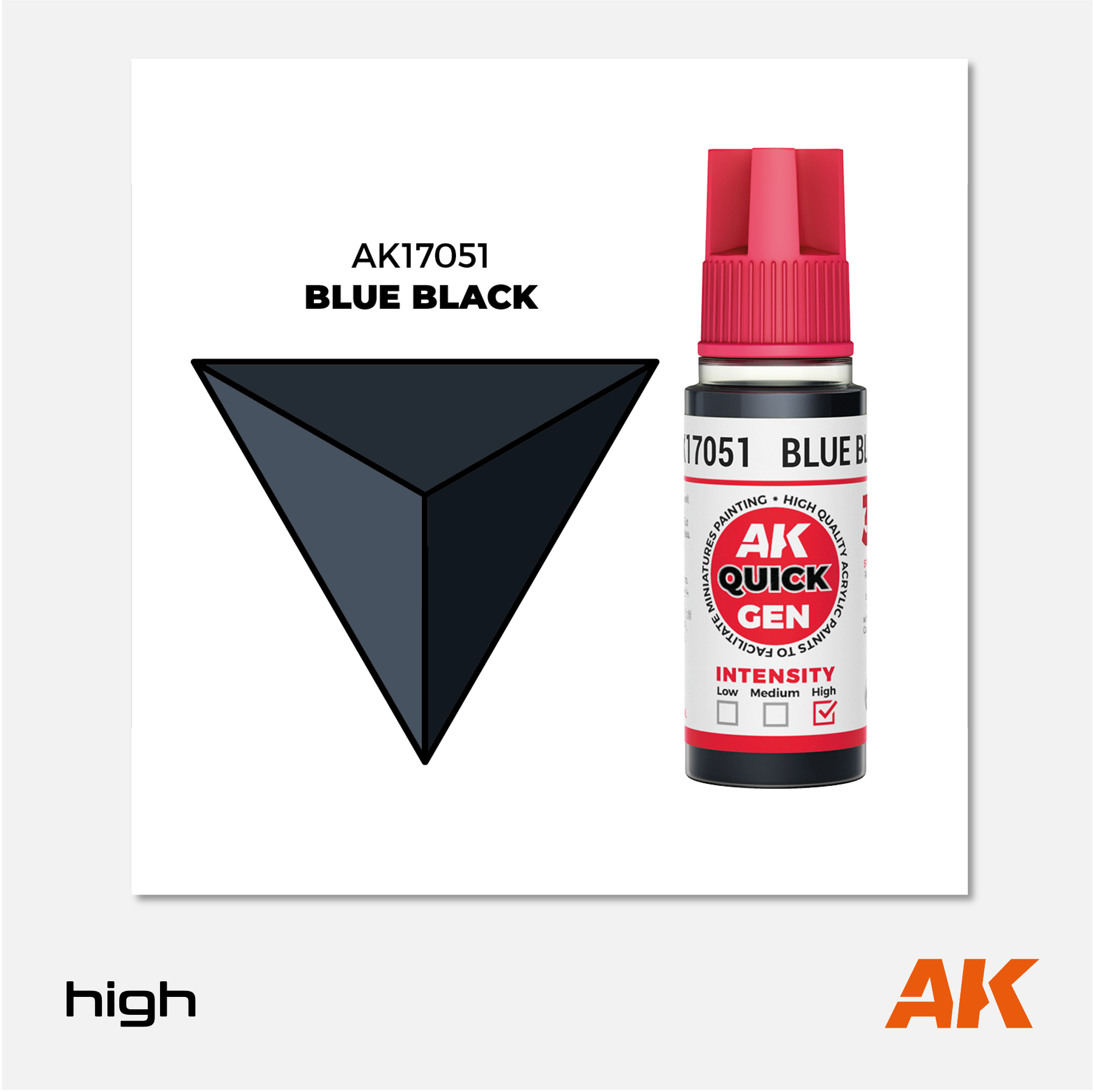 AK Quick Gen Acrylics - Blue Black