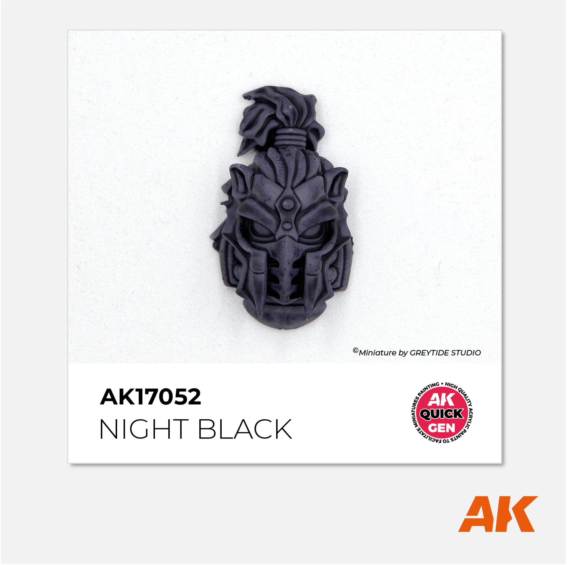 AK Quick Gen Acrylics - Night Black