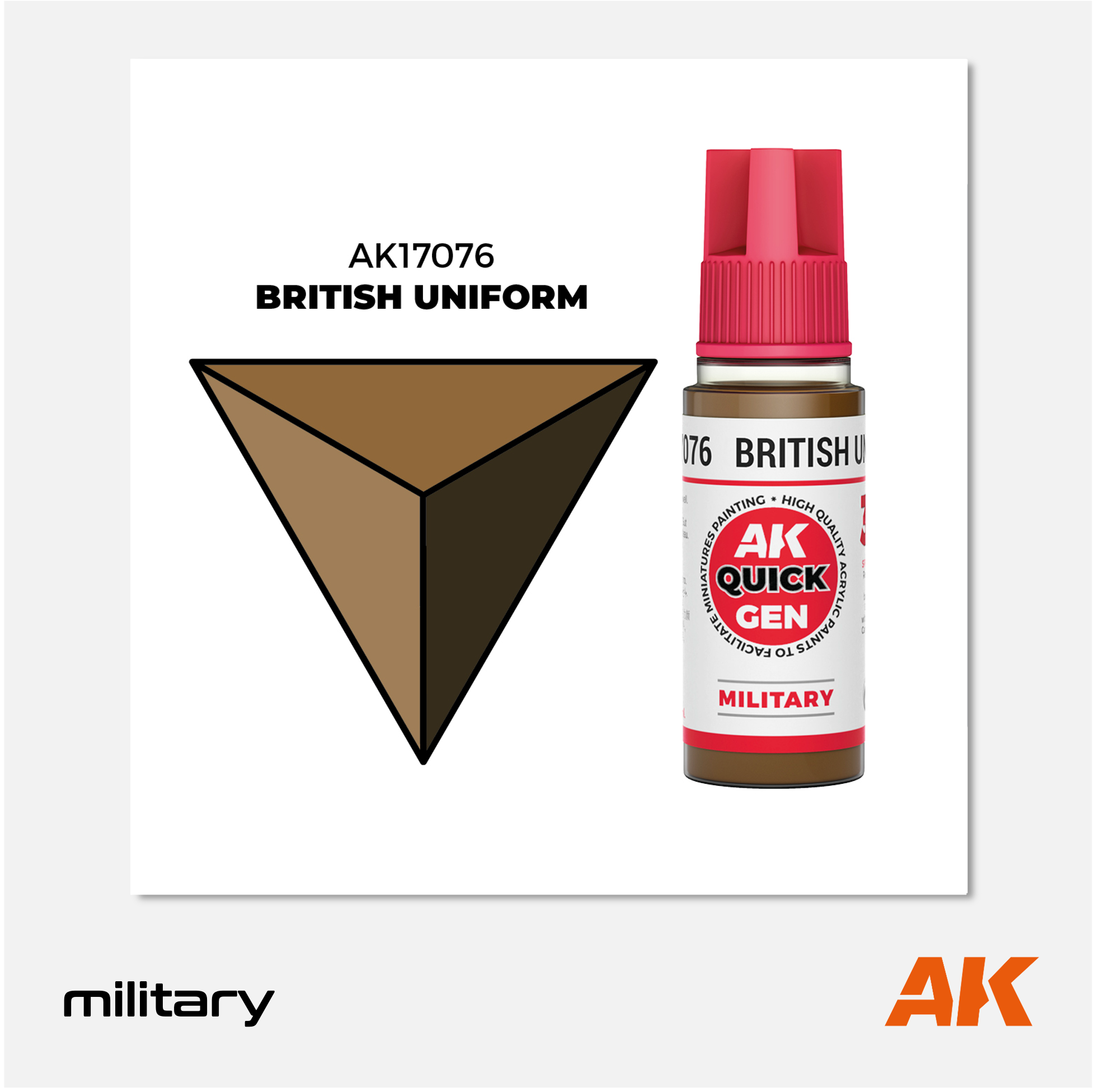 AK Quick Gen Acrylics - German Grey