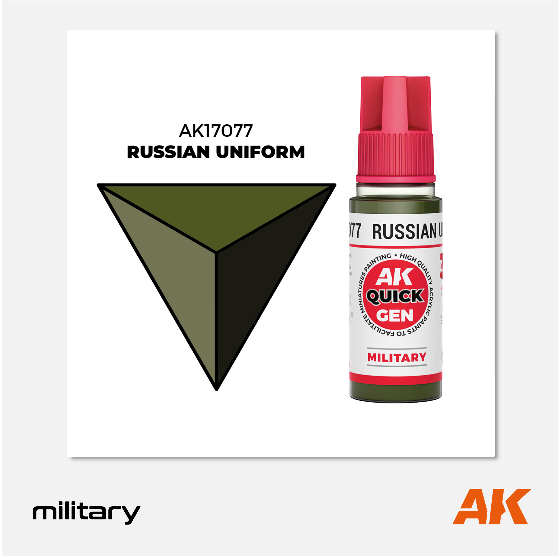 AK Quick Gen Acrylics - Russian Uniform