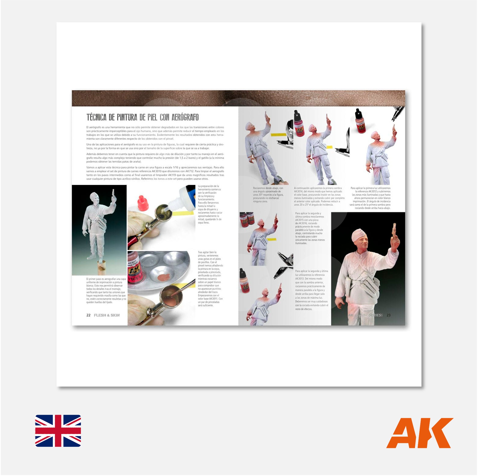 AK Interactive - AK Learning Series N° 6 Flesh & Skin - AK241 - Gothaforce
