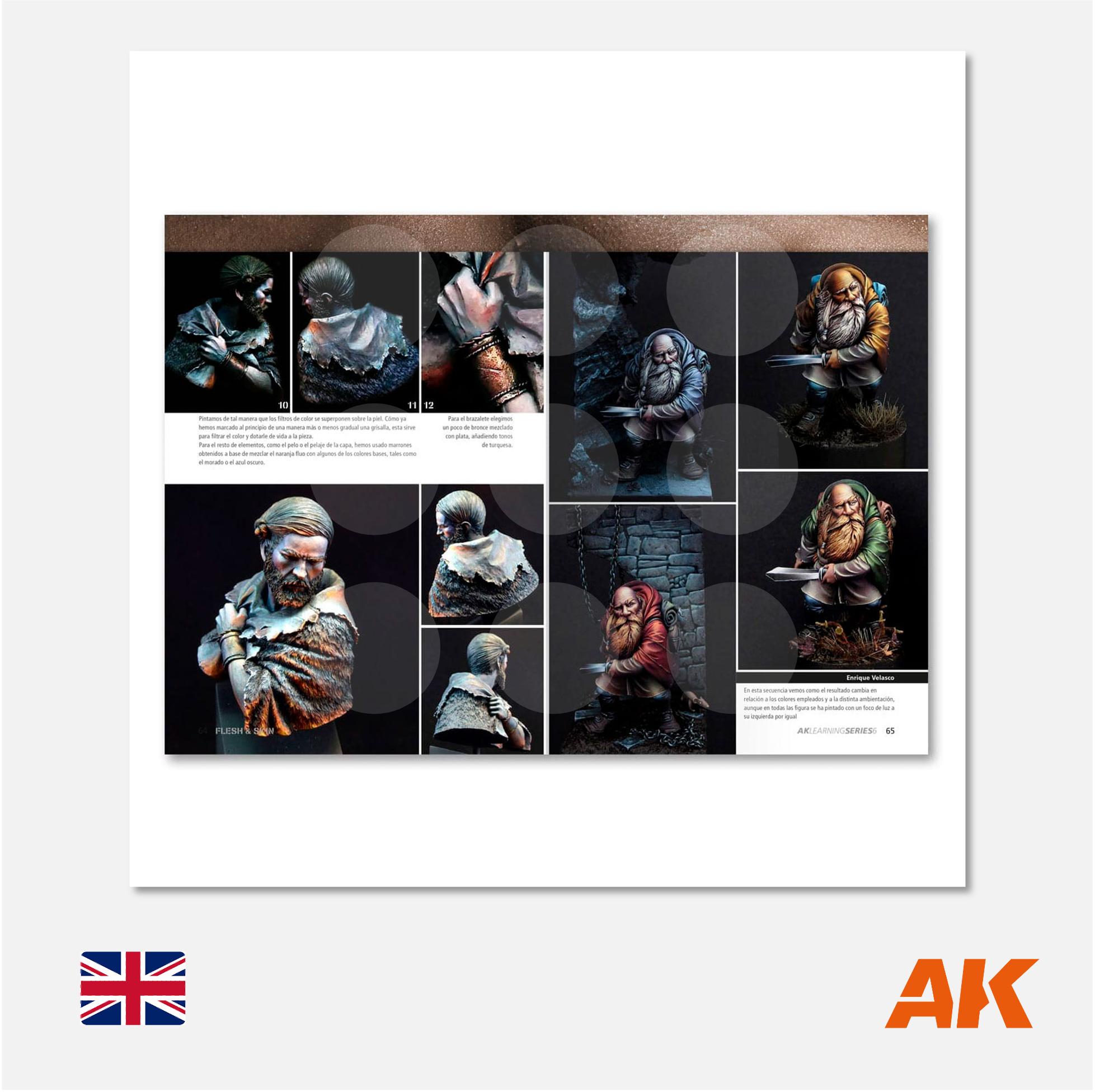 AK Interactive - AK Learning Series N° 6 Flesh & Skin - AK241 - Gothaforce