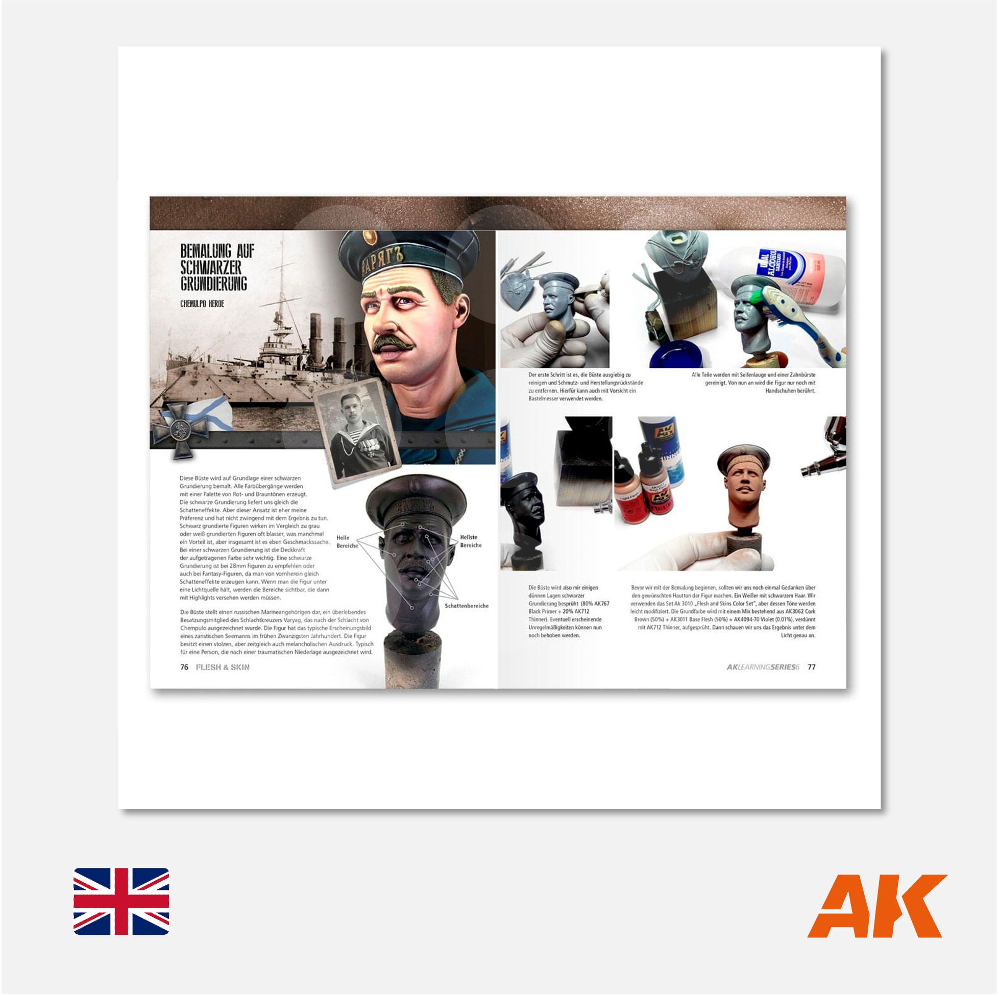 AK Interactive - AK Learning Series N° 6 Flesh & Skin - AK241 - Gothaforce