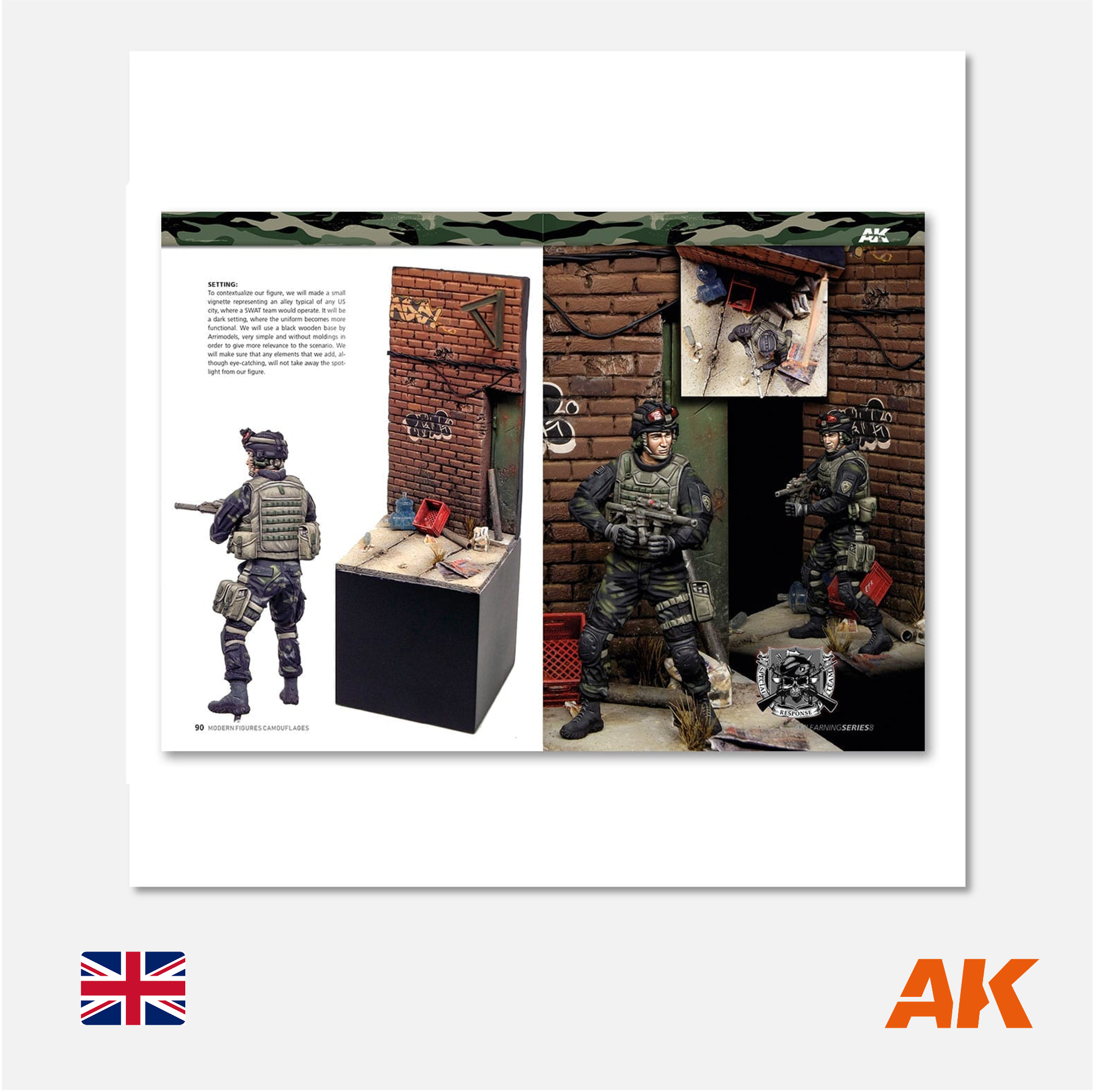 AK Interactive - AK Learning Series N° 8 Modern Figures Camouflages - AK247 - Gothaforce