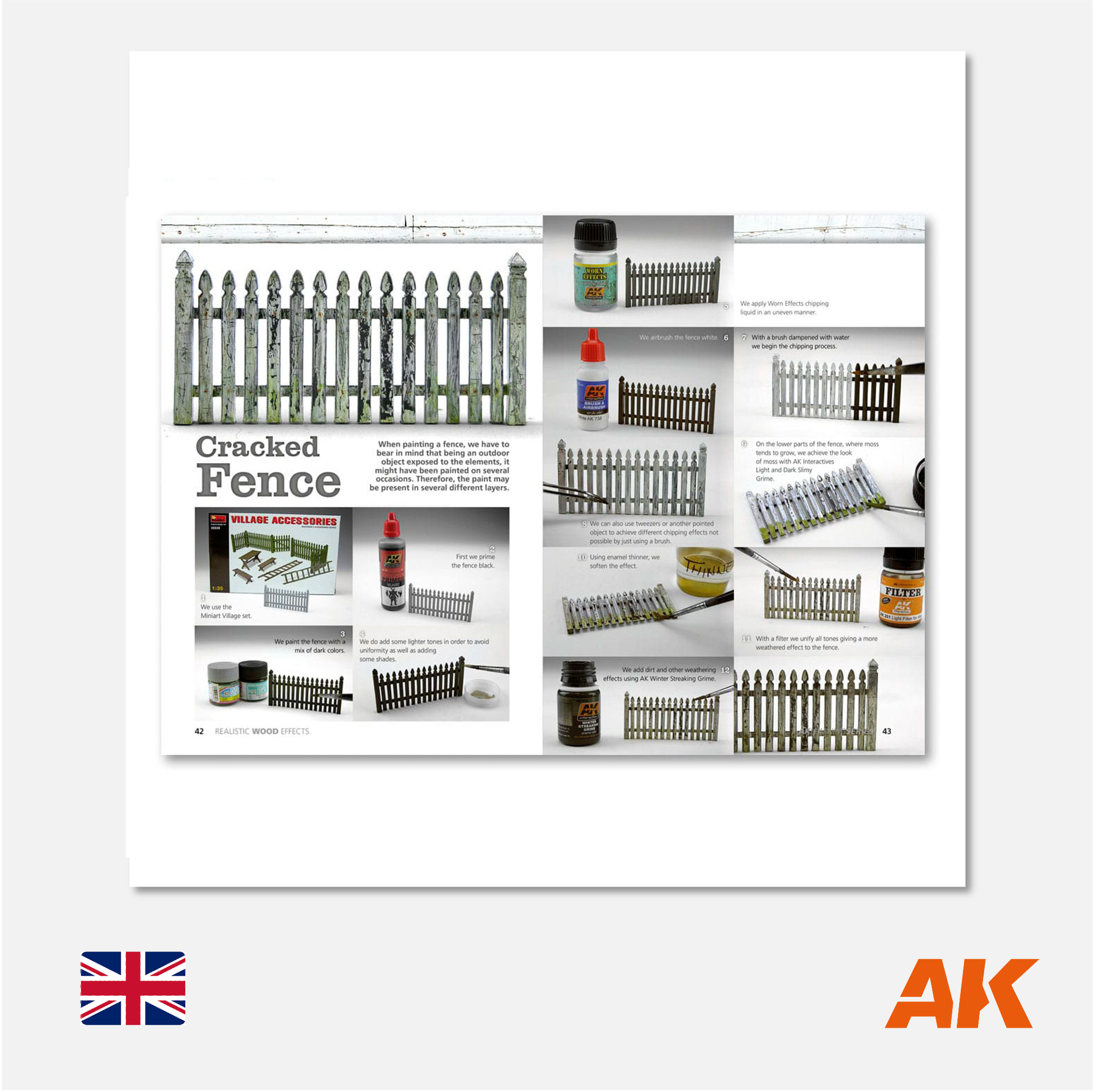 AK Interactive - AK Learning Series N° 1 Realistic Wood Effects - AK259 - Gothaforce
