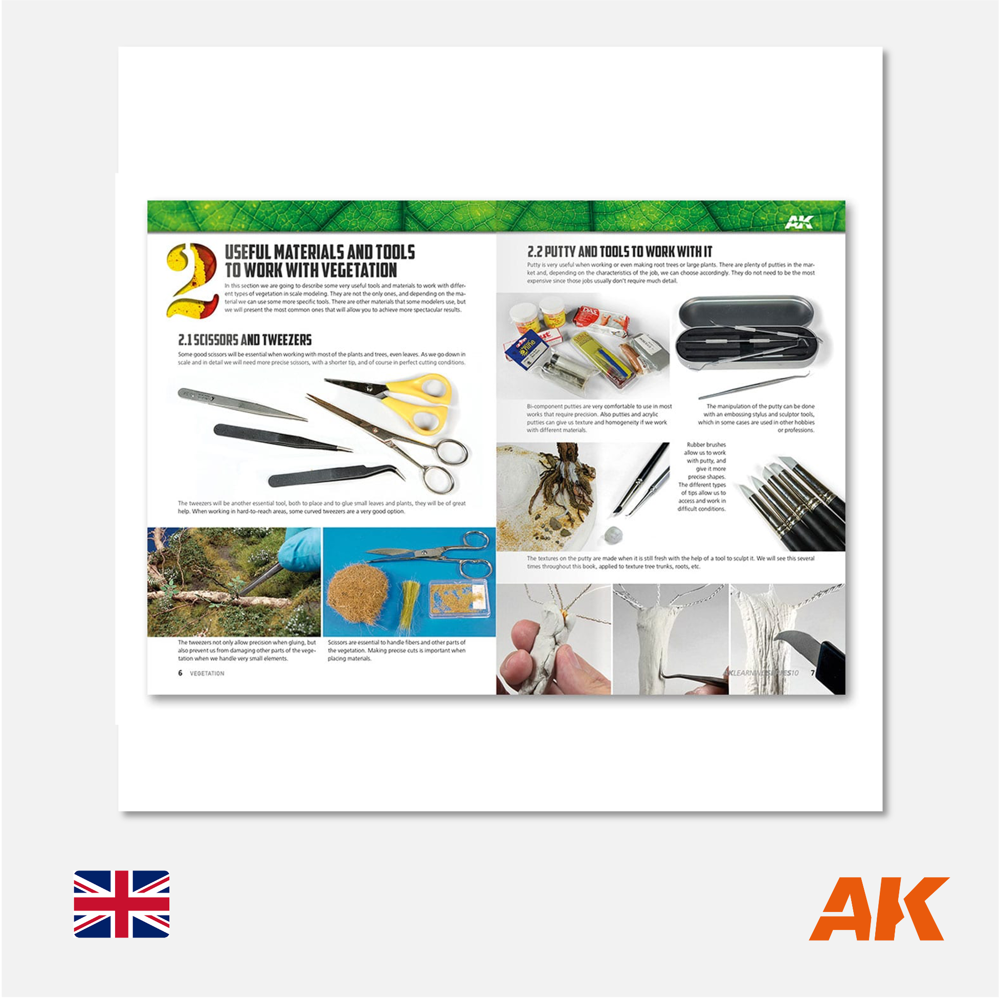 AK Interactive - AK Learning Series N° 10 Mastering Vegetation in Modeling - AK295 - Gothaforce