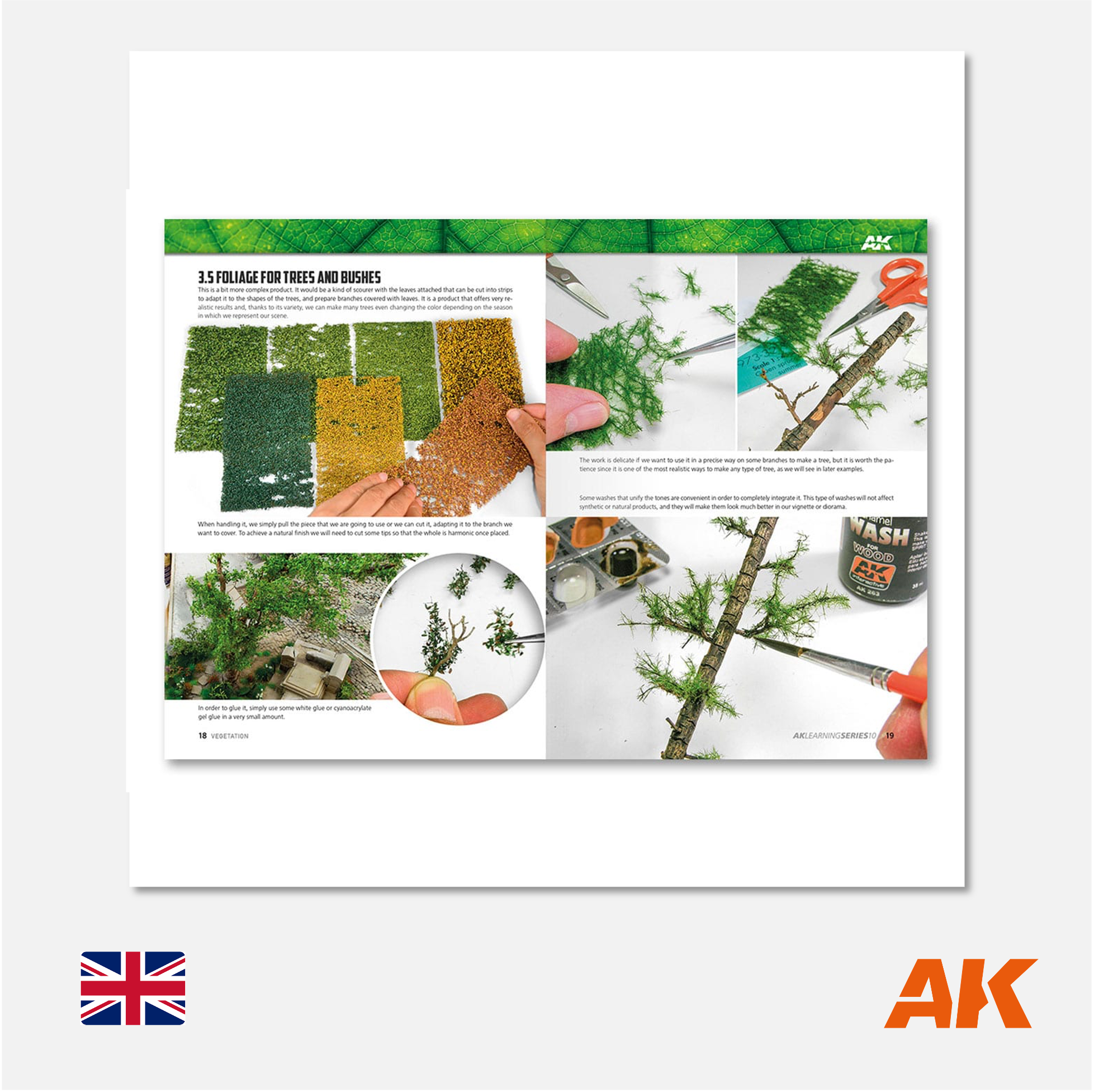 AK Interactive - AK Learning Series N° 10 Mastering Vegetation in Modeling - AK295 - Gothaforce
