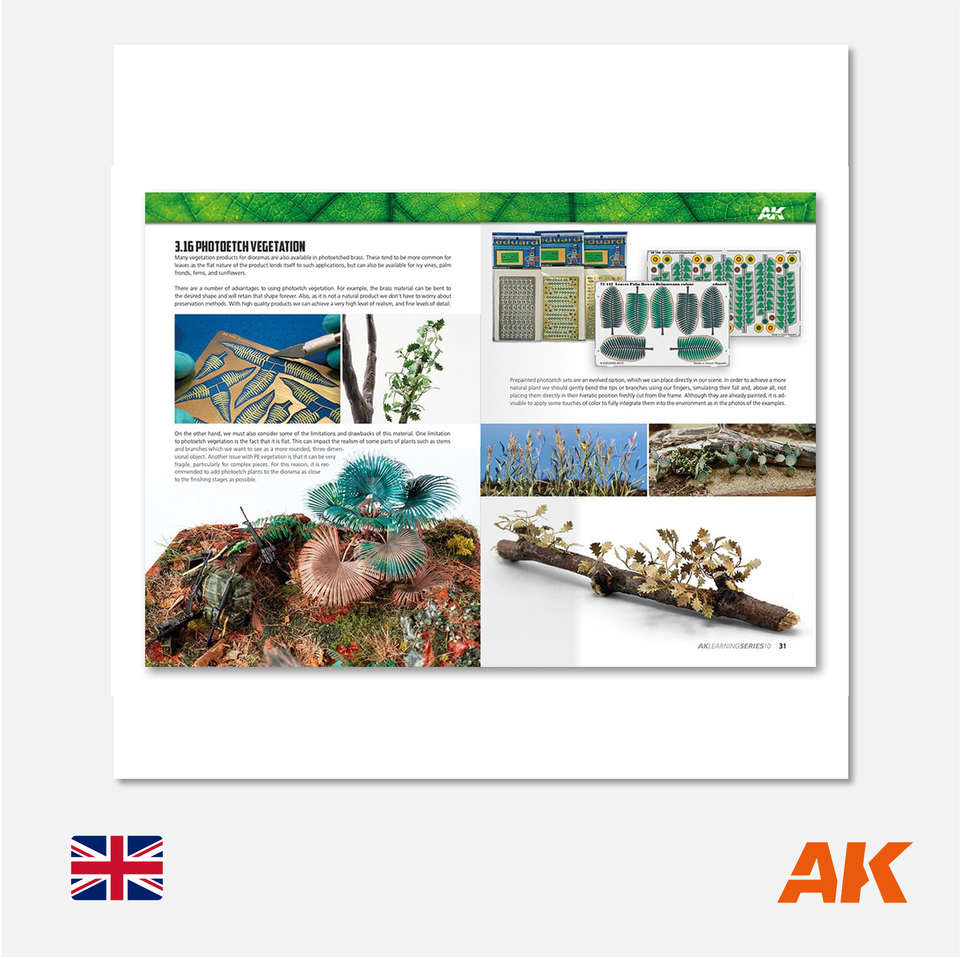 AK Interactive - AK Learning Series N° 10 Mastering Vegetation in Modeling - AK295 - Gothaforce