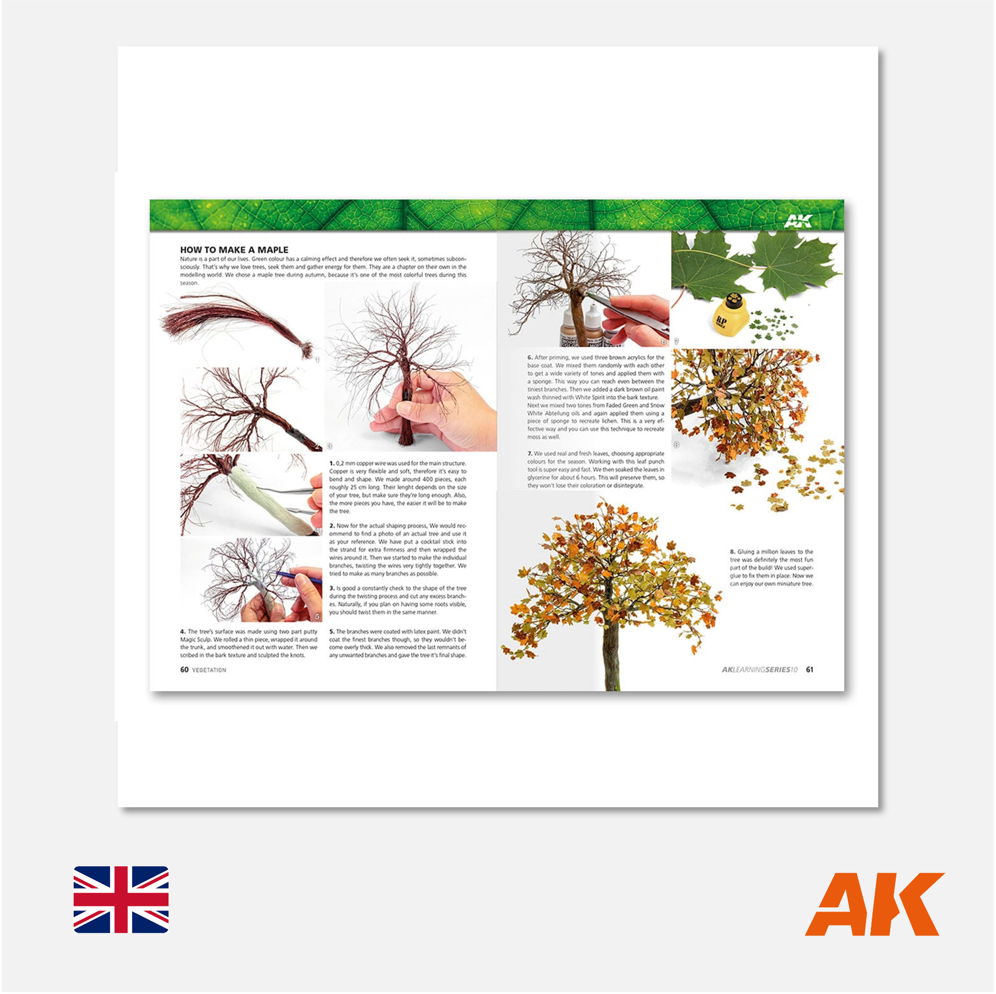 AK Interactive - AK Learning Series N° 10 Mastering Vegetation in Modeling - AK295 - Gothaforce