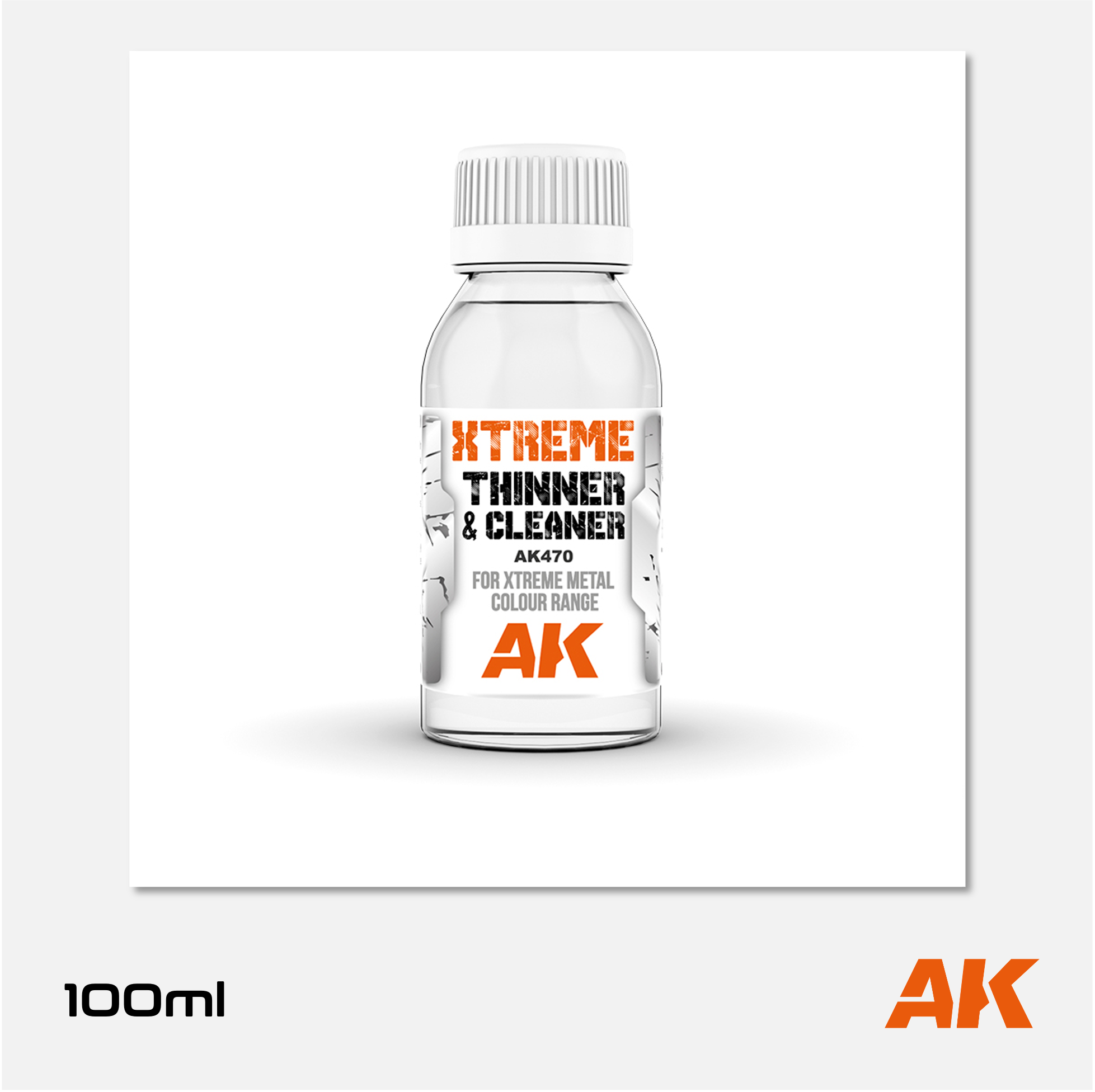 AK Interactive - Xtreme Thinner & Cleaner 100ml - AK470 - Gothaforce