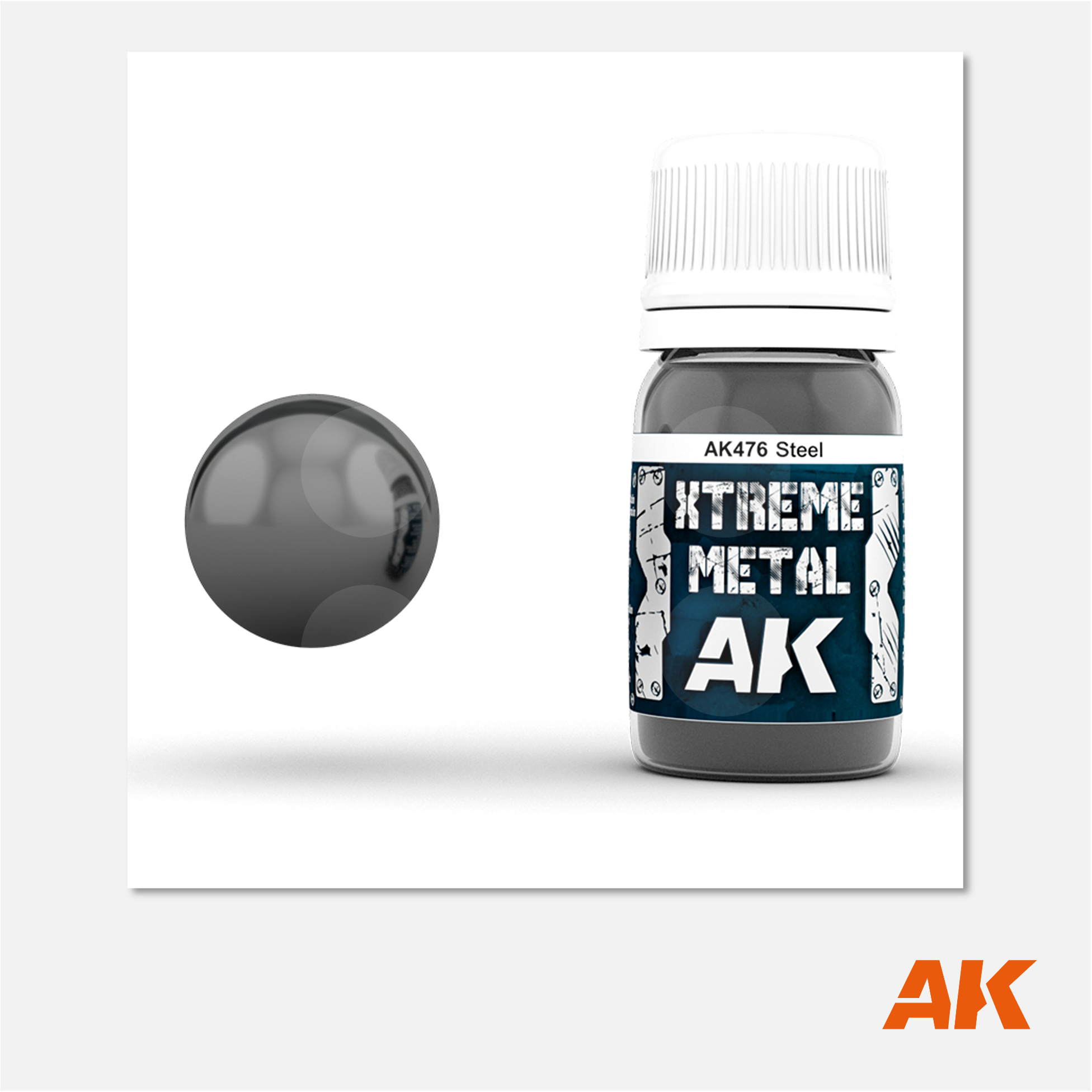 AK Interactive - Xtreme Metal Steel - AK476 - Gothaforce