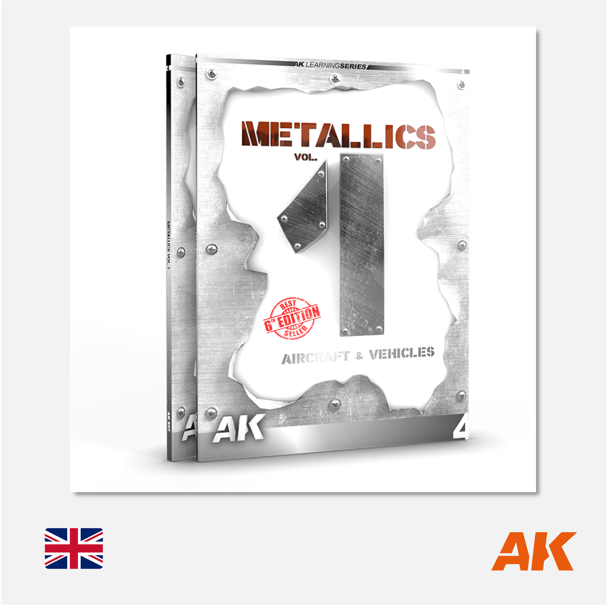 AK Interactive - AK Learning Series N° 4 Metallics 1 - AK507 - Gothaforce