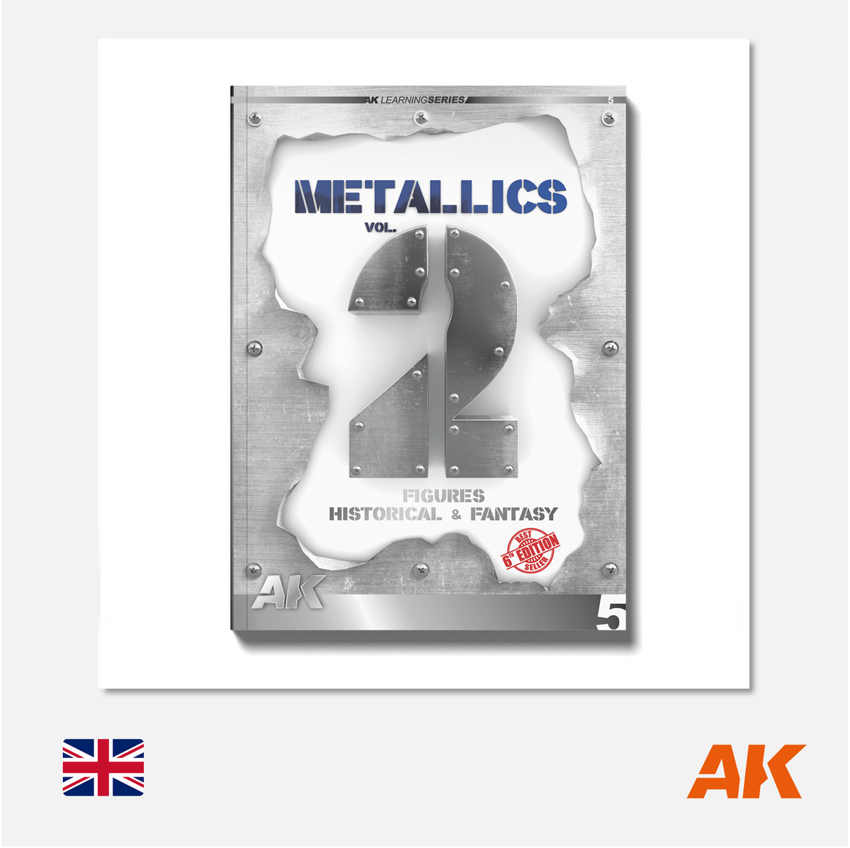 AK Interactive - AK Learning Series N° 5 Metallics 2 - AK508 - Gothaforce